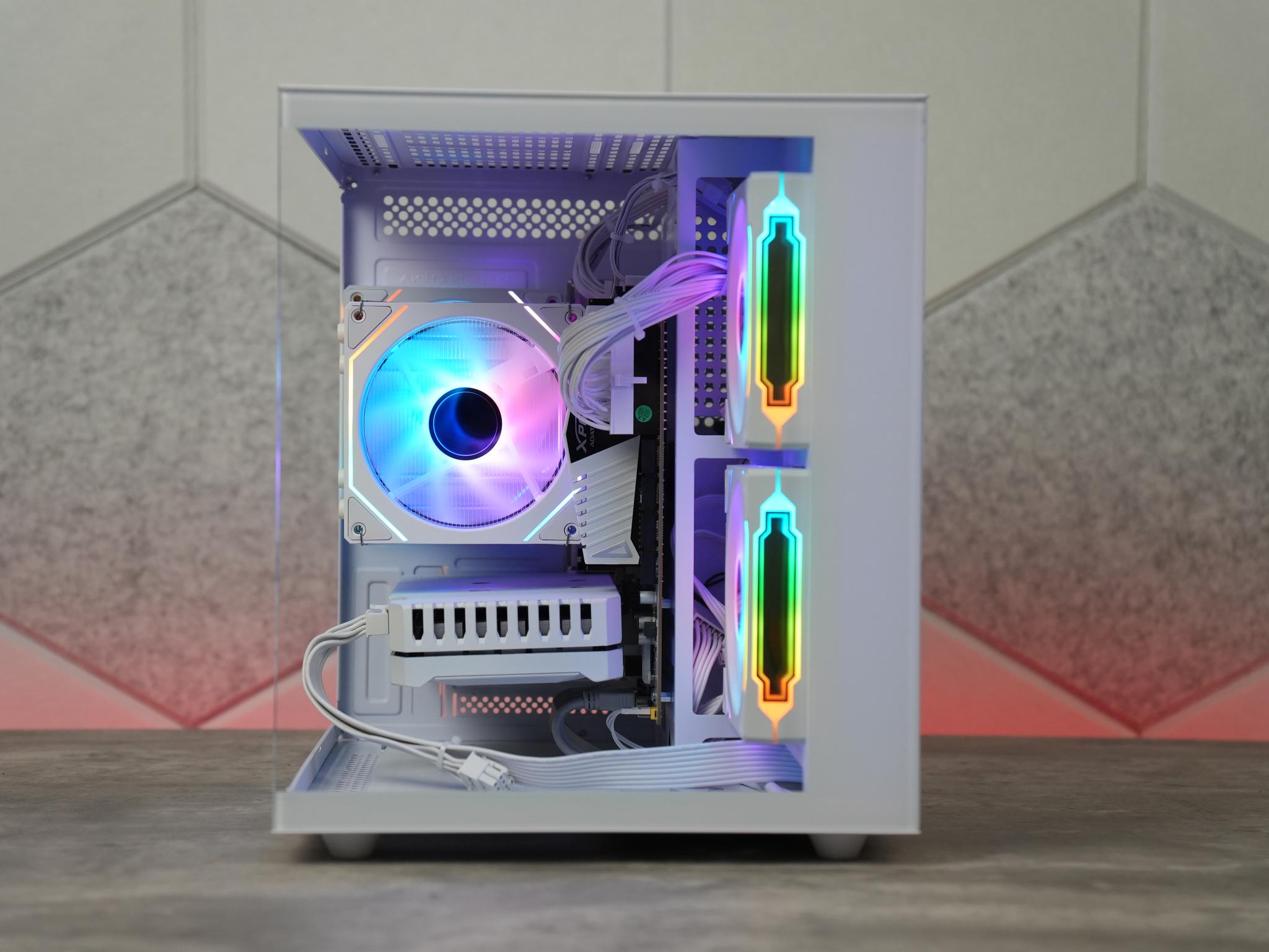 White out Gaming PC | RTX 2060 | RYZEN 7  | 16GB RAM | 512GB SSD | WINDOWS 11 | WIFI & BT