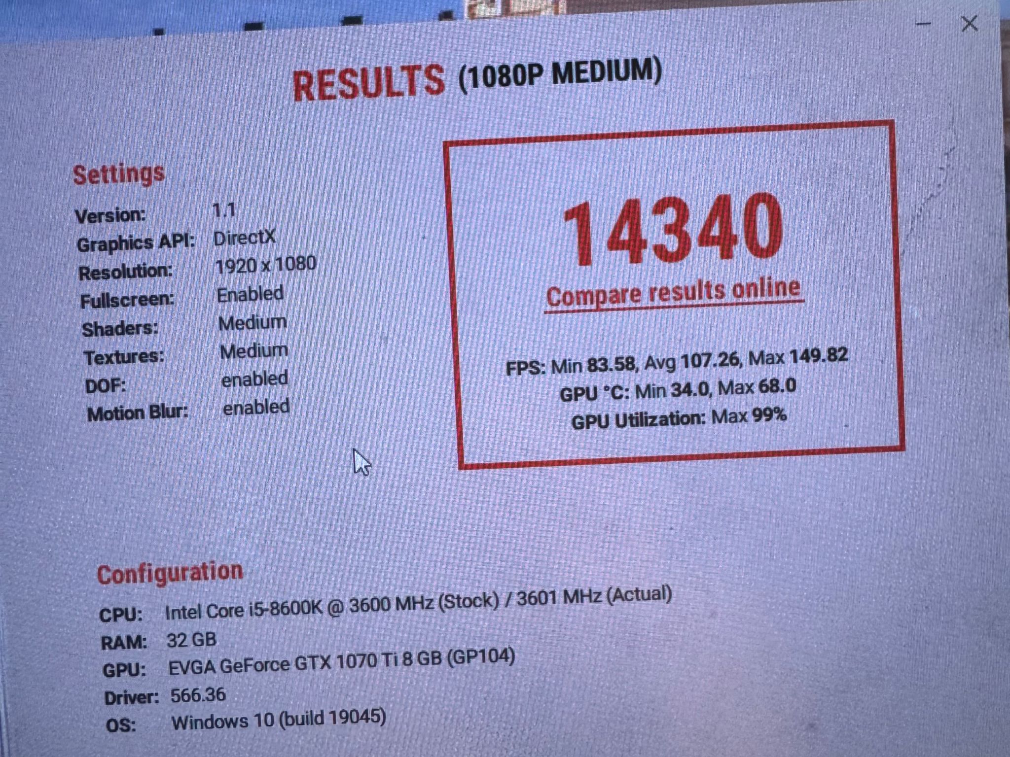 Gtx 1070 Ti evga