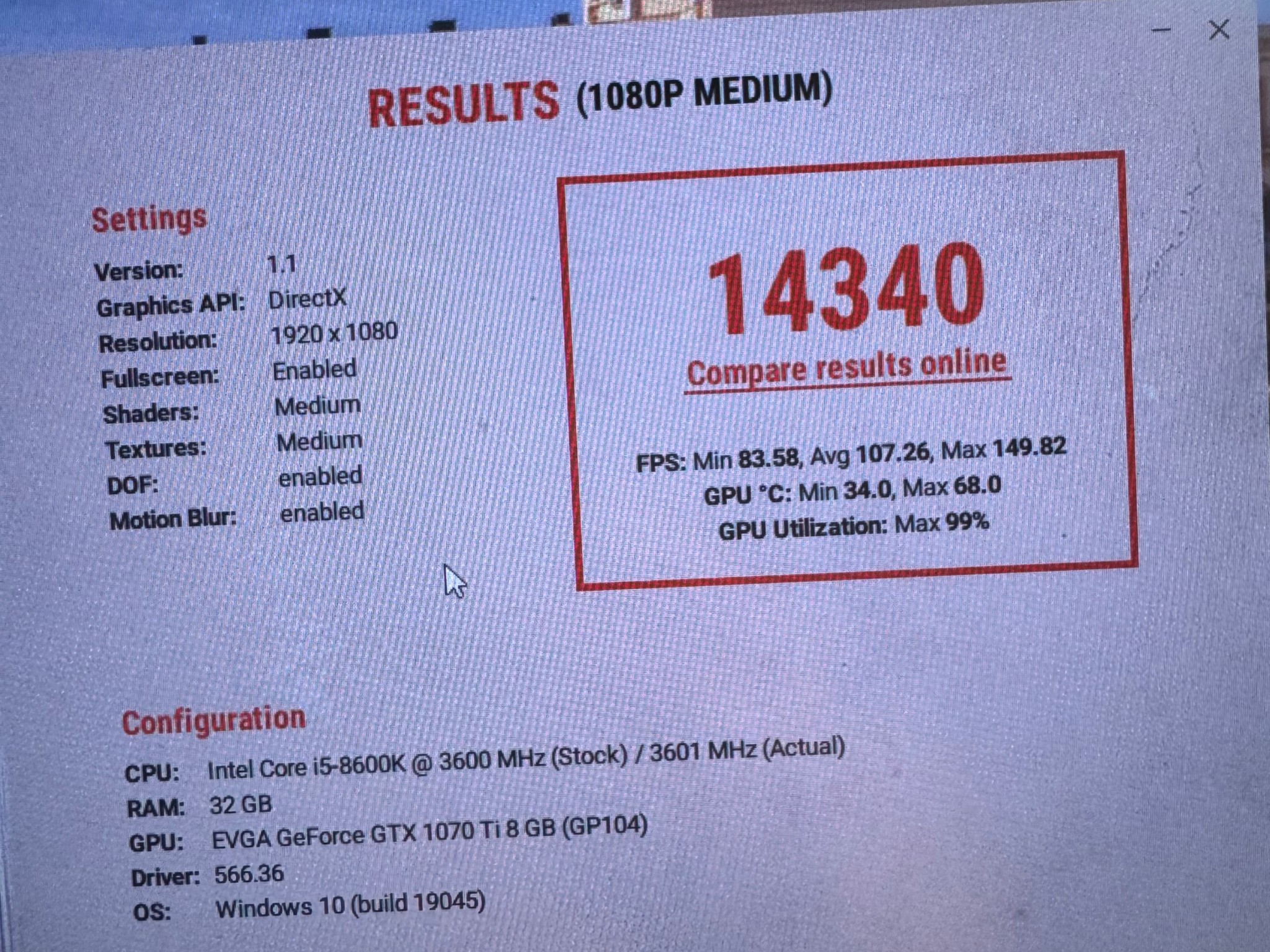 Gtx 1070 Ti evga