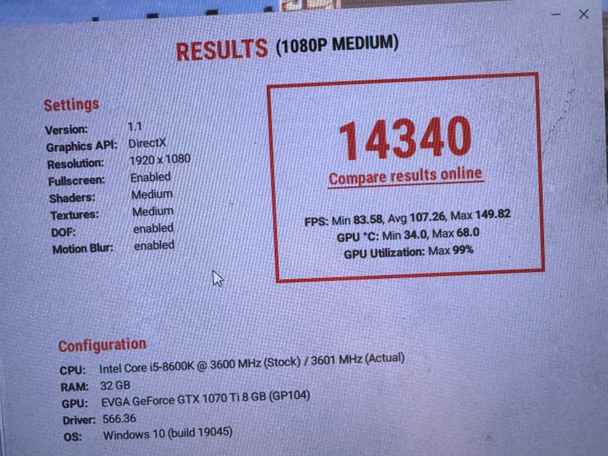 Gtx 1070 Ti evga