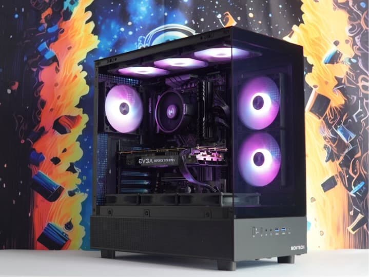 Nvidia evga 1070ti Gaming PC | Ryzen 5 2600|16GB  Ram|500 GB SSD |Wifi|