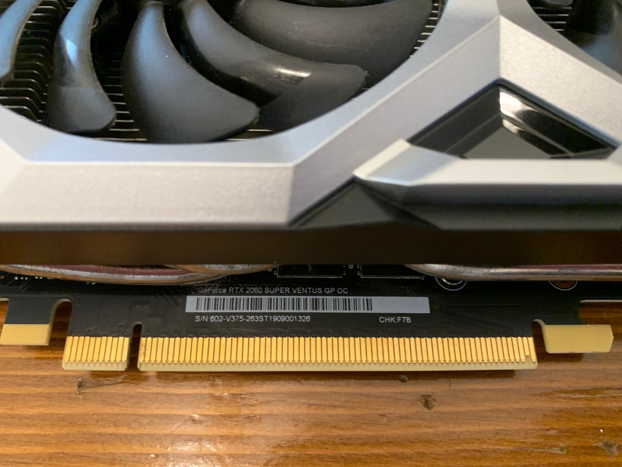 MSI VENTUS GP OC GeForce RTX 2060 SUPER