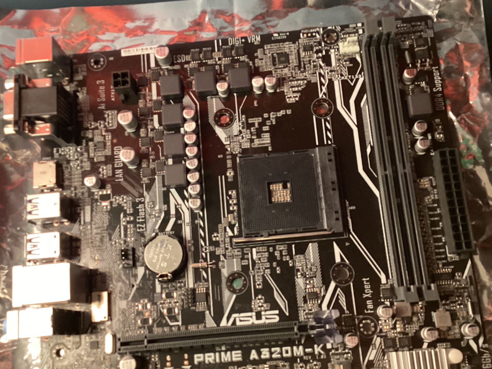 Asus prime a320m micro atx motherboard