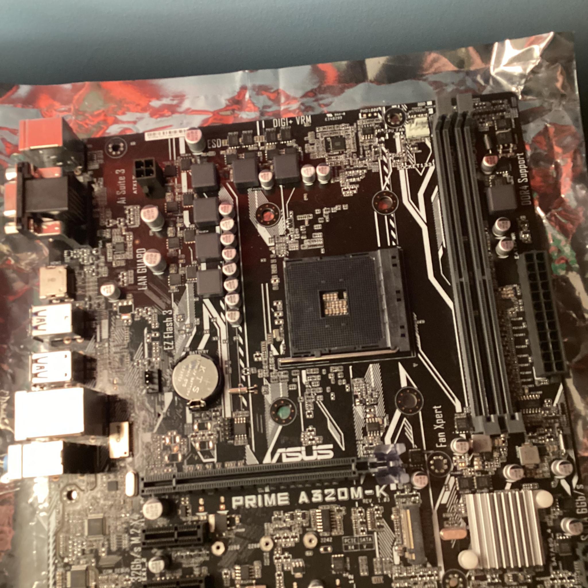 Asus prime a320m micro atx motherboard