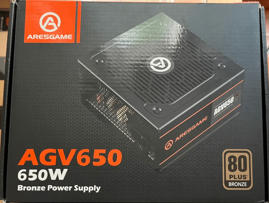 Aresgame 650watt 80+ Bronze AGV650