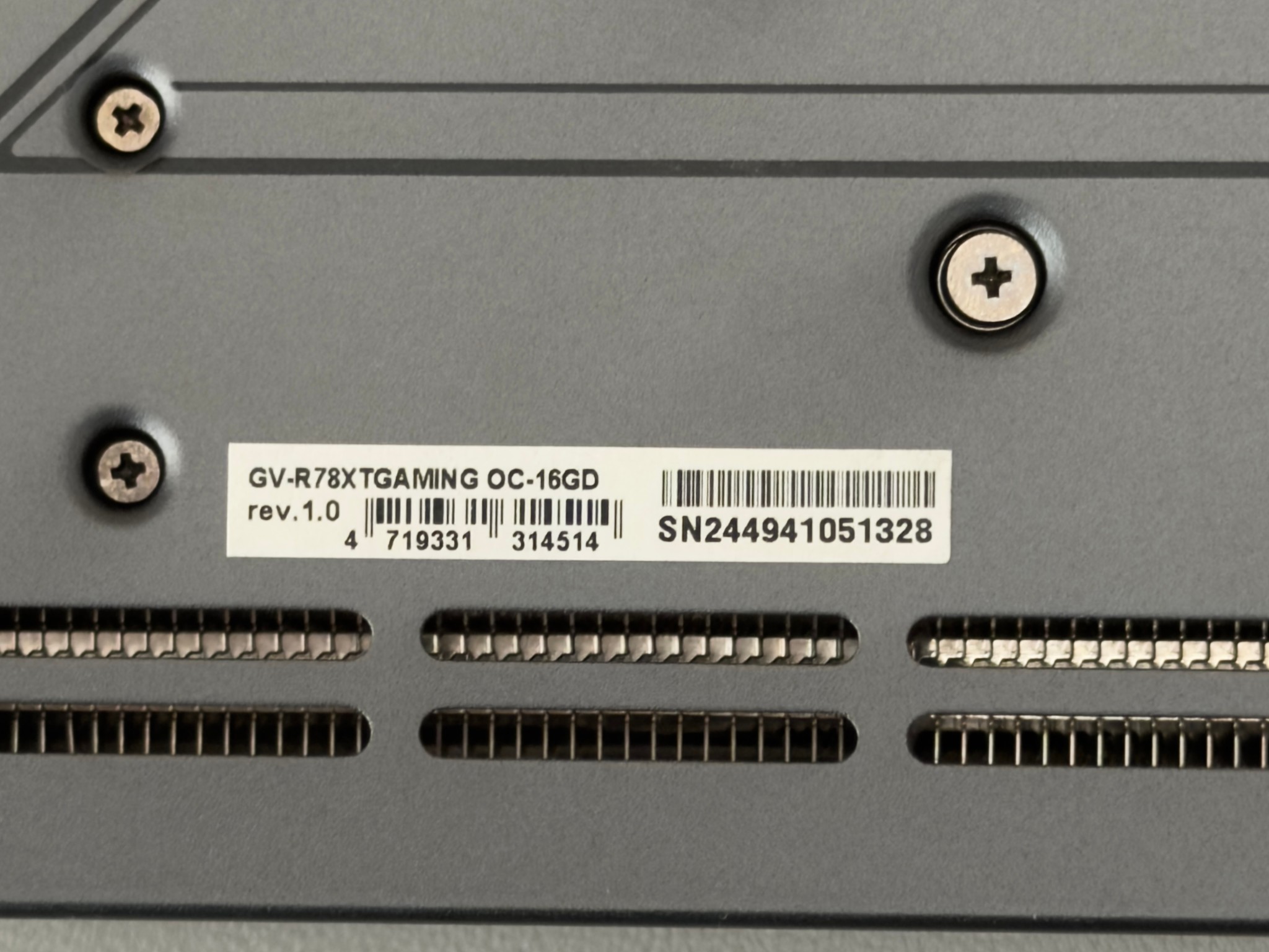 RX 7800 XT GPU