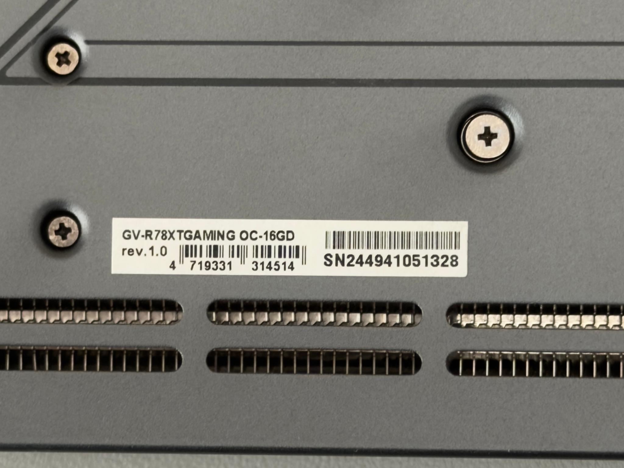 RX 7800 XT GPU
