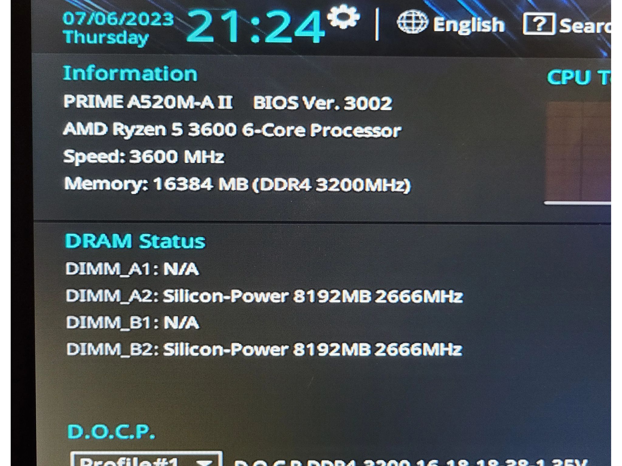 Ryzen 5 3600 Bundle W/Motherboard And Ram