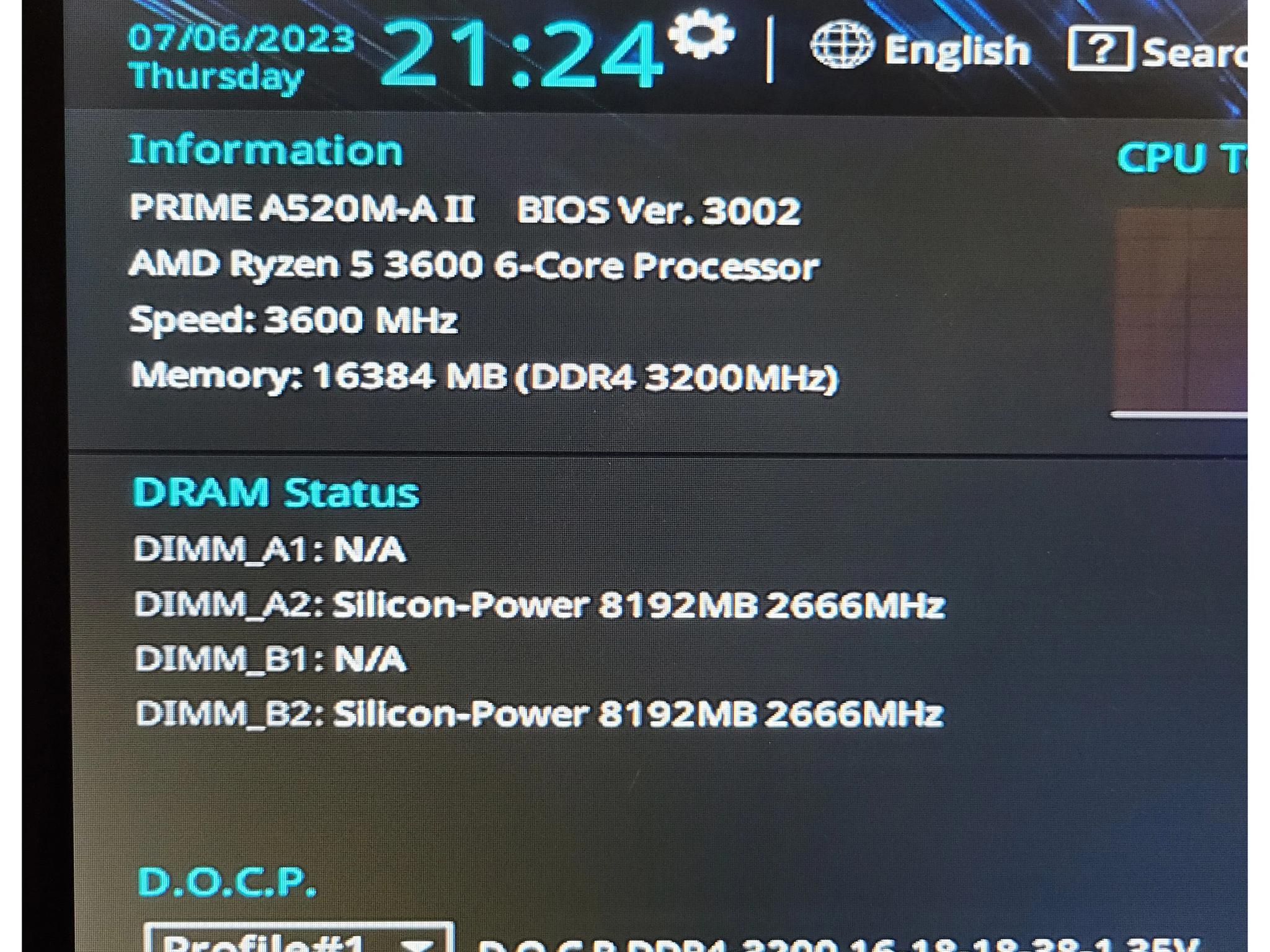 Ryzen 5 3600 Bundle W/Motherboard And Ram