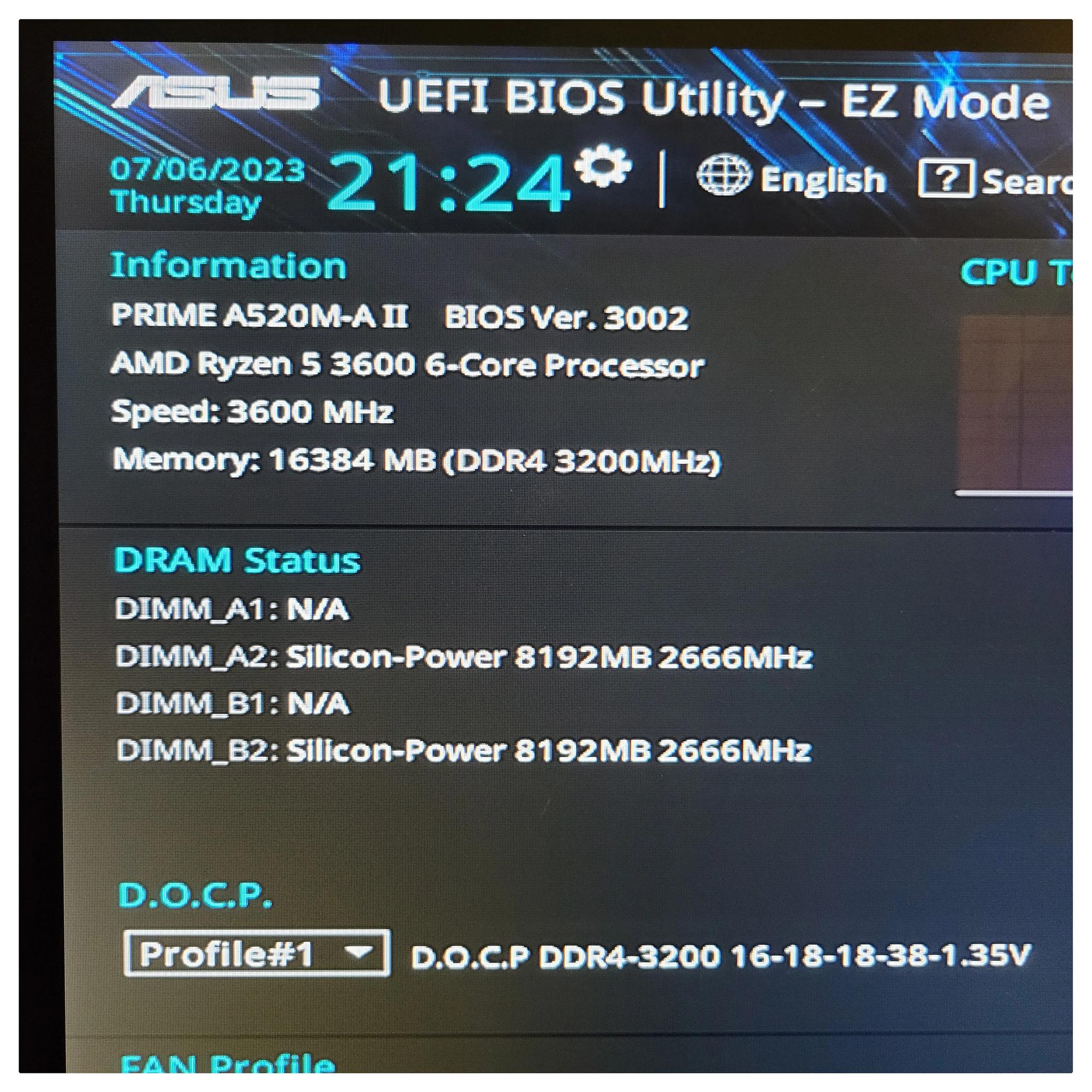 Ryzen 5 3600 Bundle W/Motherboard And Ram
