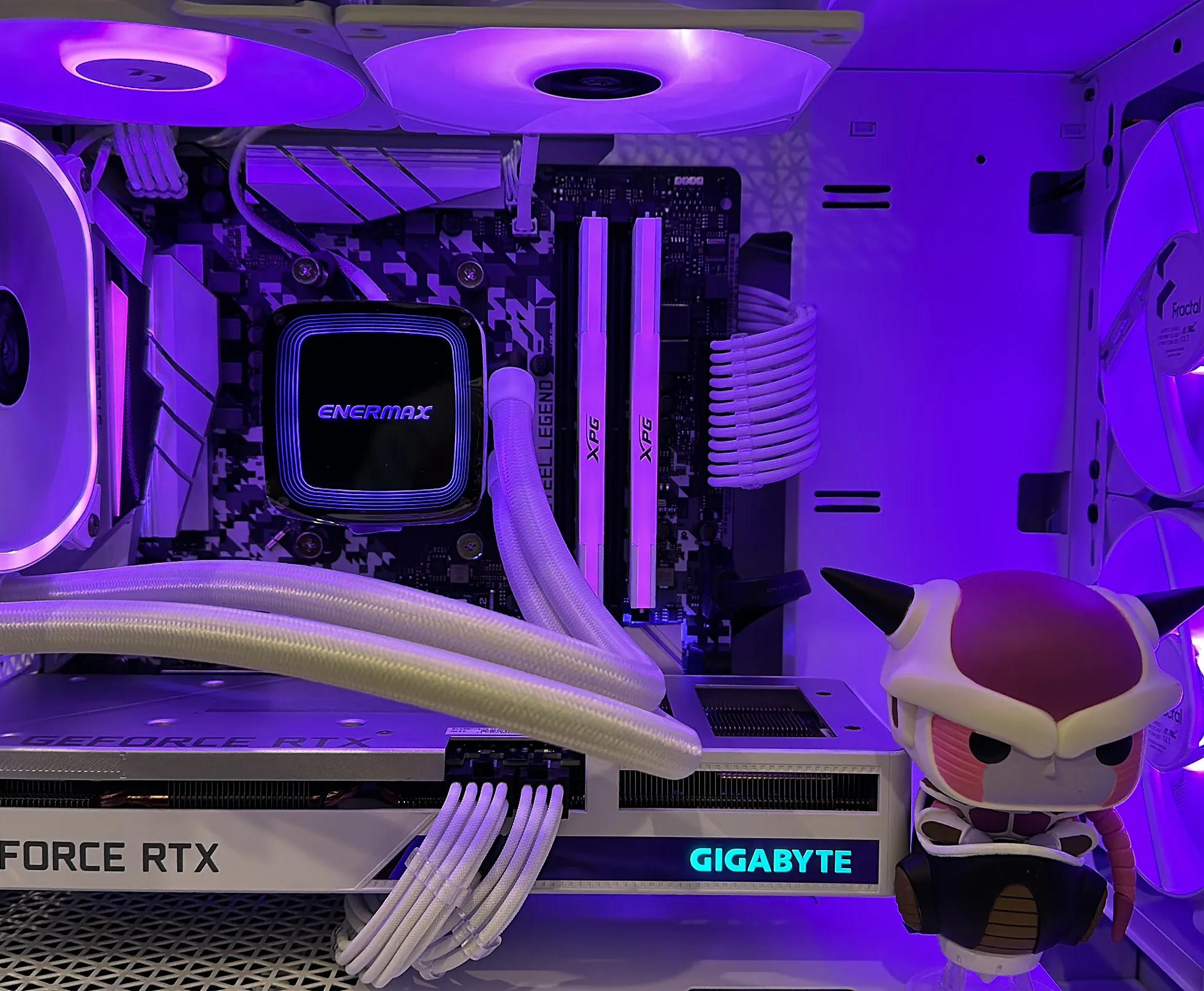 🧊👑Frieza👑🧊-Liquid Cooler Gaming PC-Nvidia RTX 3060 Ti 8GB-AMD Ryzen 5 5600X-16GB DDR4 -1TB NVME