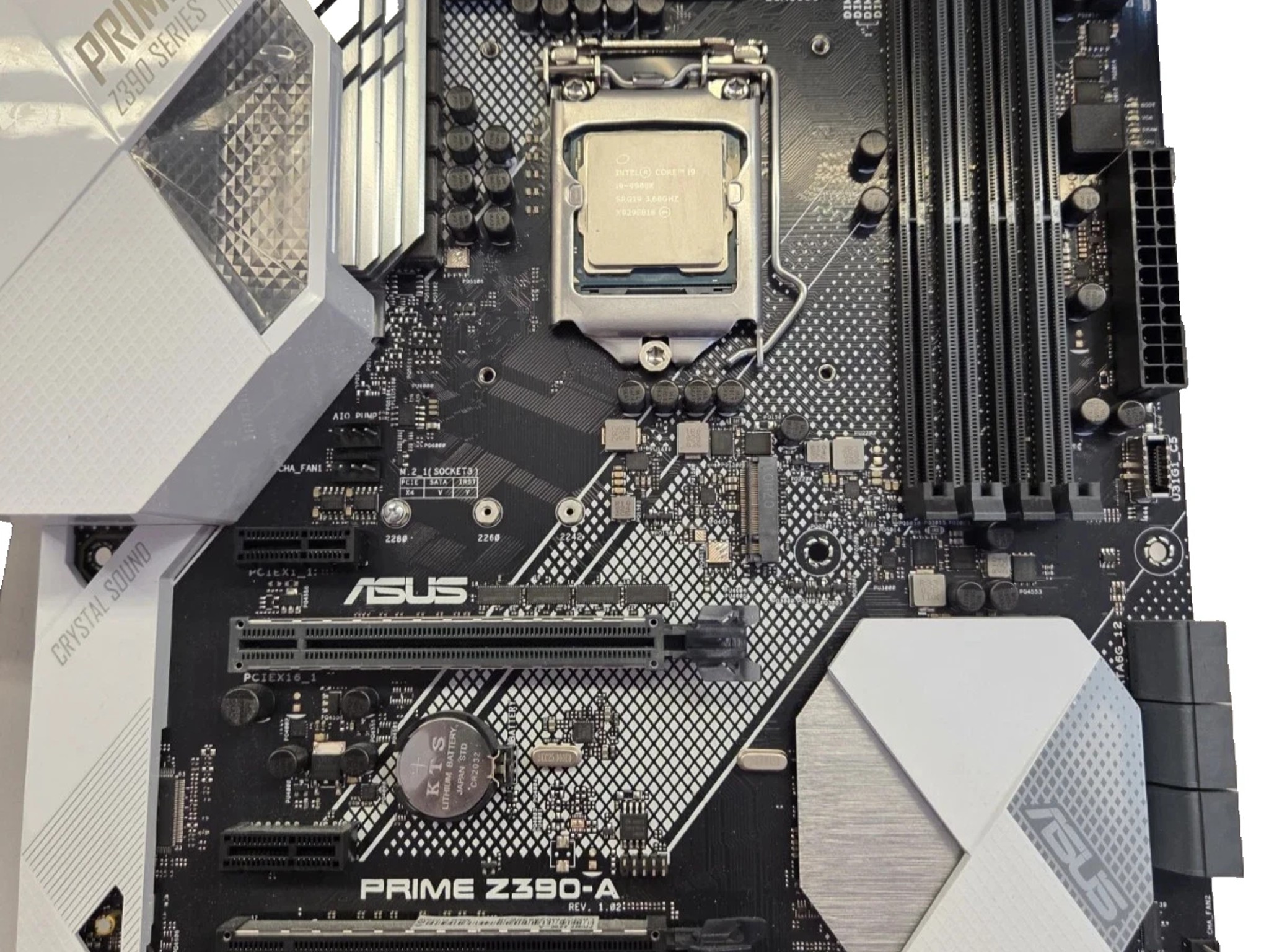 Intel i9-9900K + ASUS Prime Z390-A Combo (Clean, Tested)