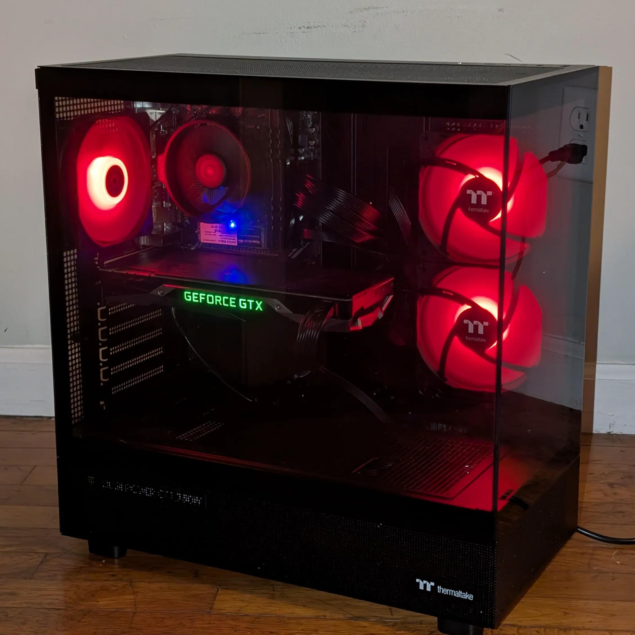 Ryzen 5 2600 + GTX 1080 Gaming PC