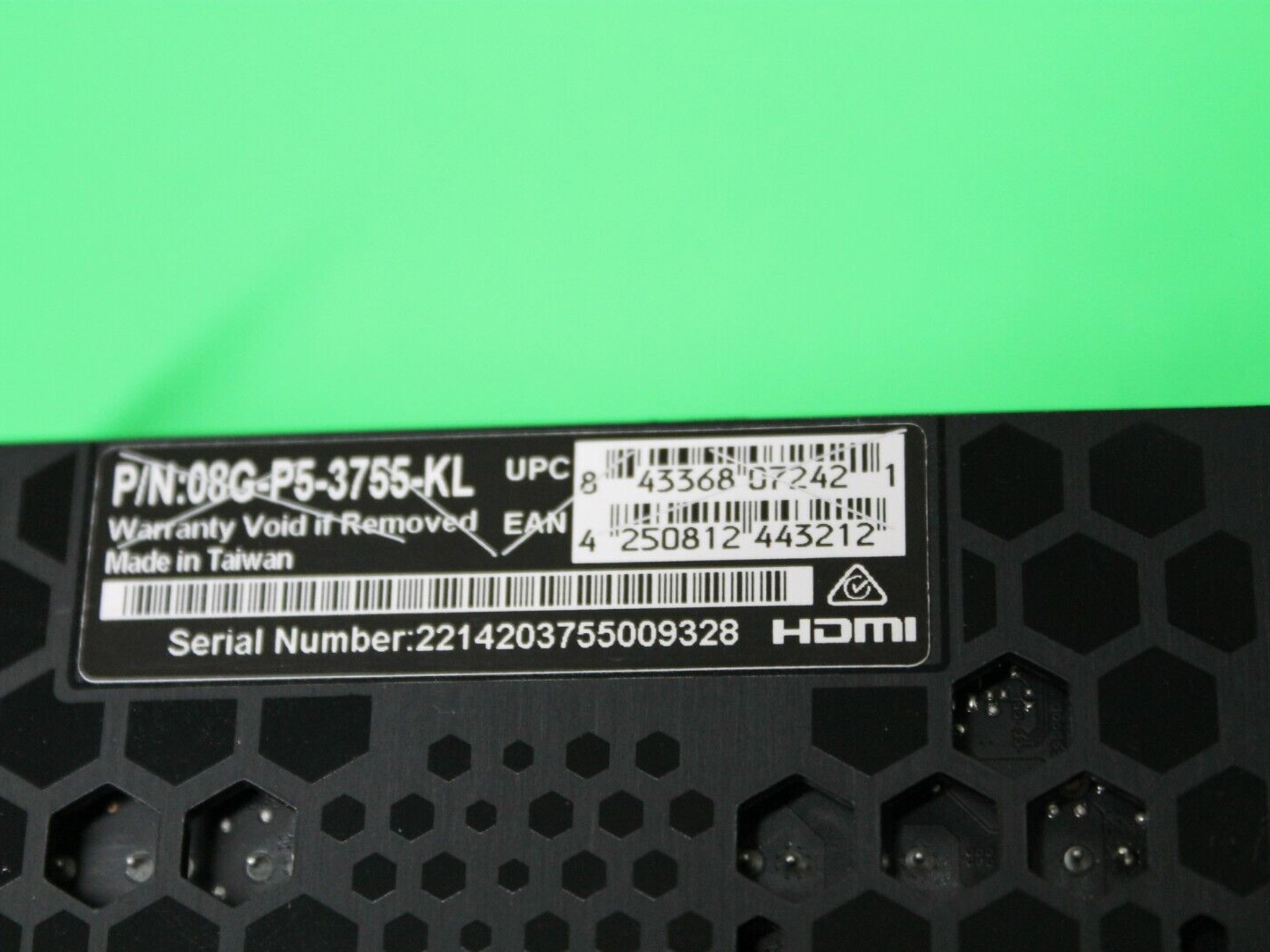EVGA NVIDIA GEFORCE RTX 3070 XC3 ULTRA GAMING 8GB GDDR6 Graphics Card 08G-P5-3755-KL