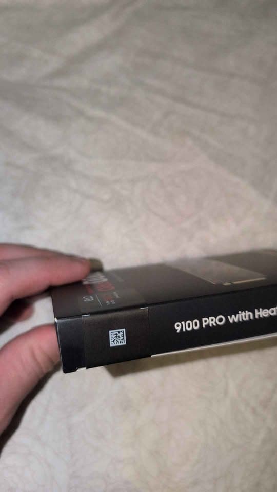 2TB Samsung 9100 Pro w/ Heatsink Brand New Unopened