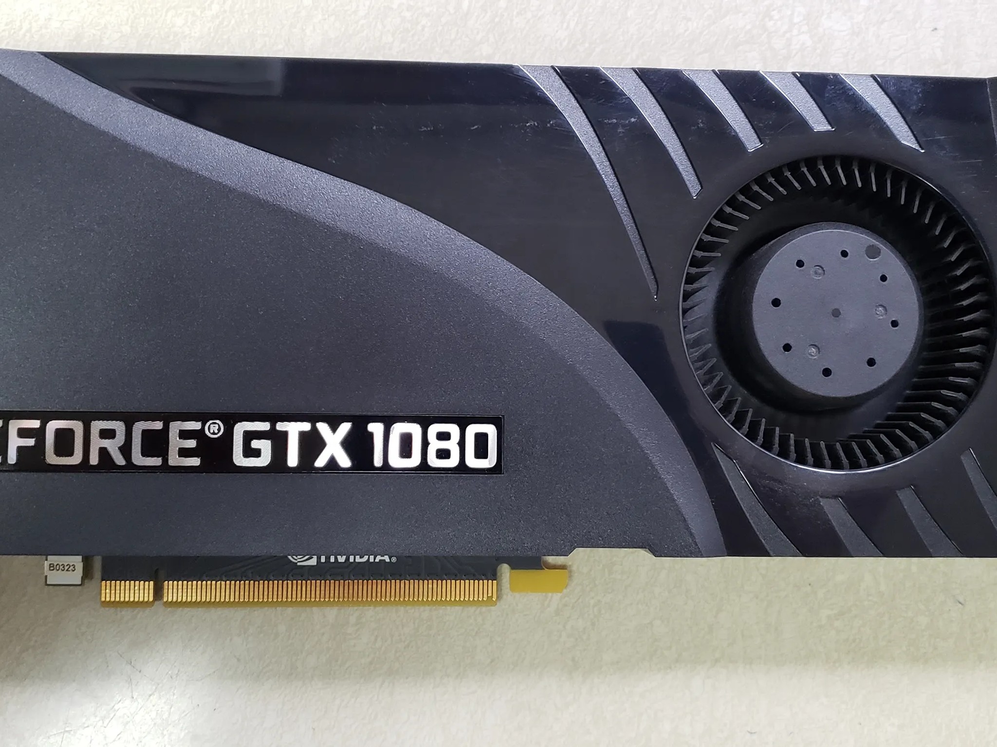 PNY GTX 1080 graphics card with 8gb gddr5X