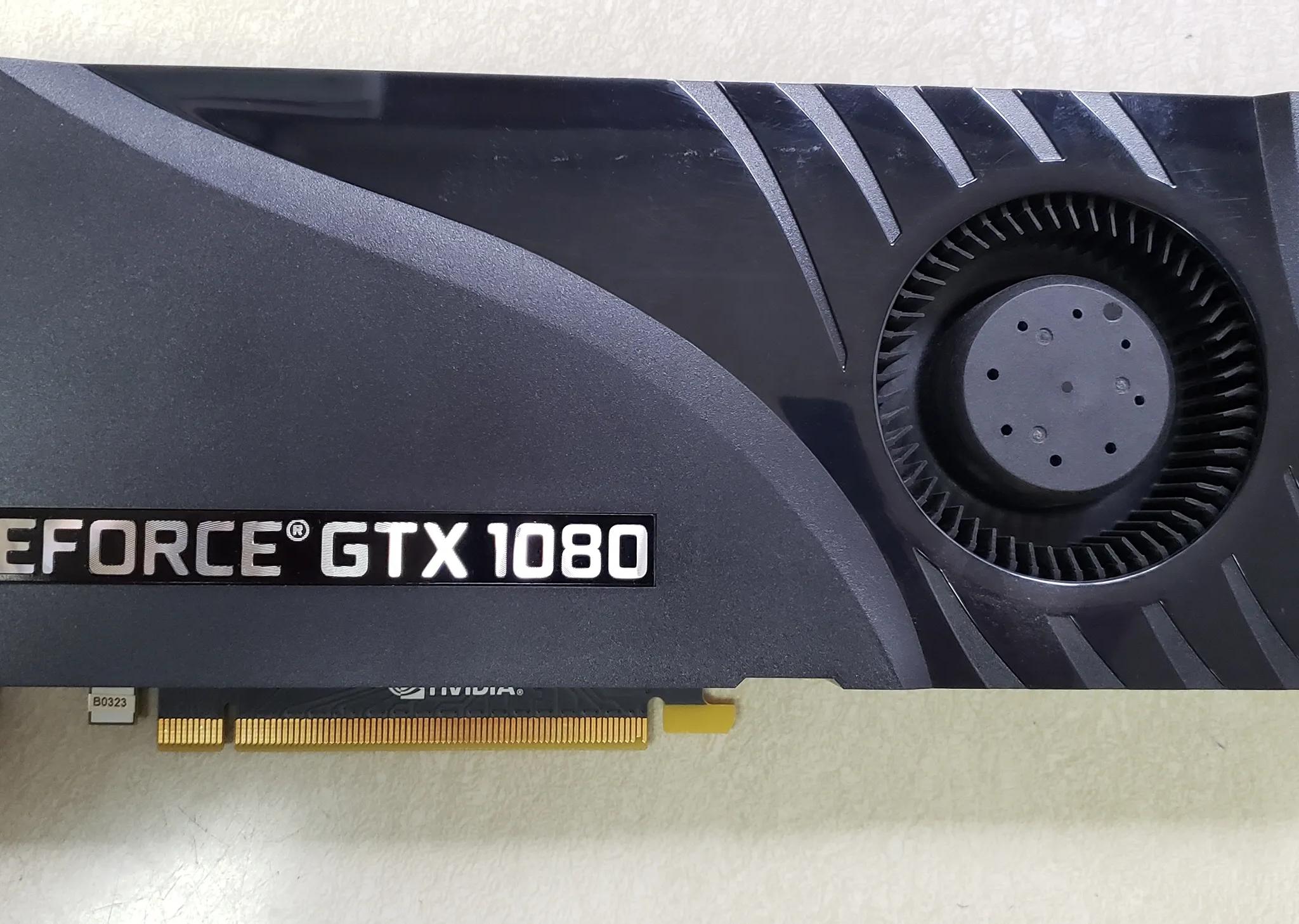PNY GTX 1080 graphics card with 8gb gddr5X