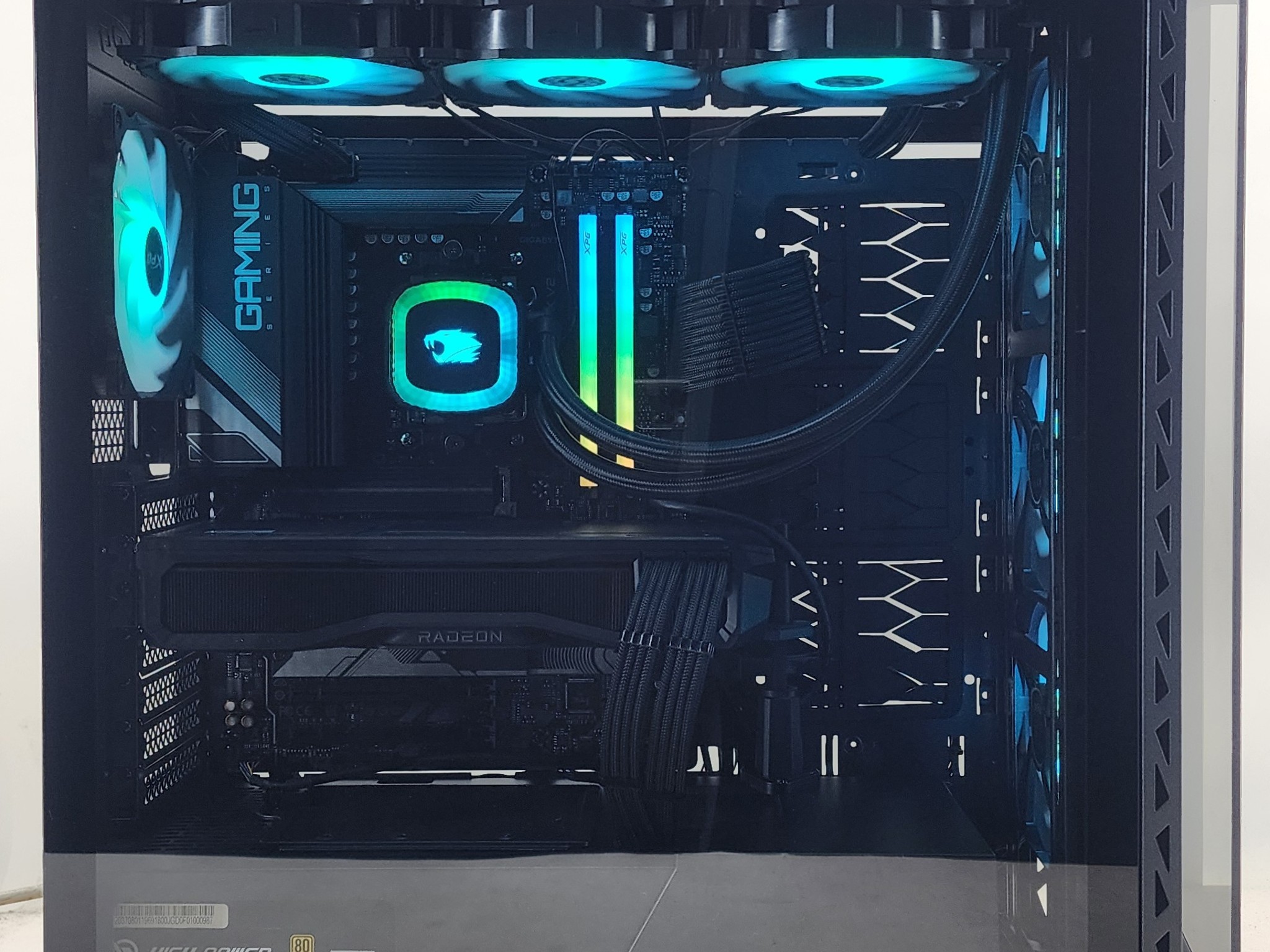 Gaming PC Ryzen 7 7800X3D 32GB RAM 2TB SSD RX 7900 XT 20GB Windows 11 Computer