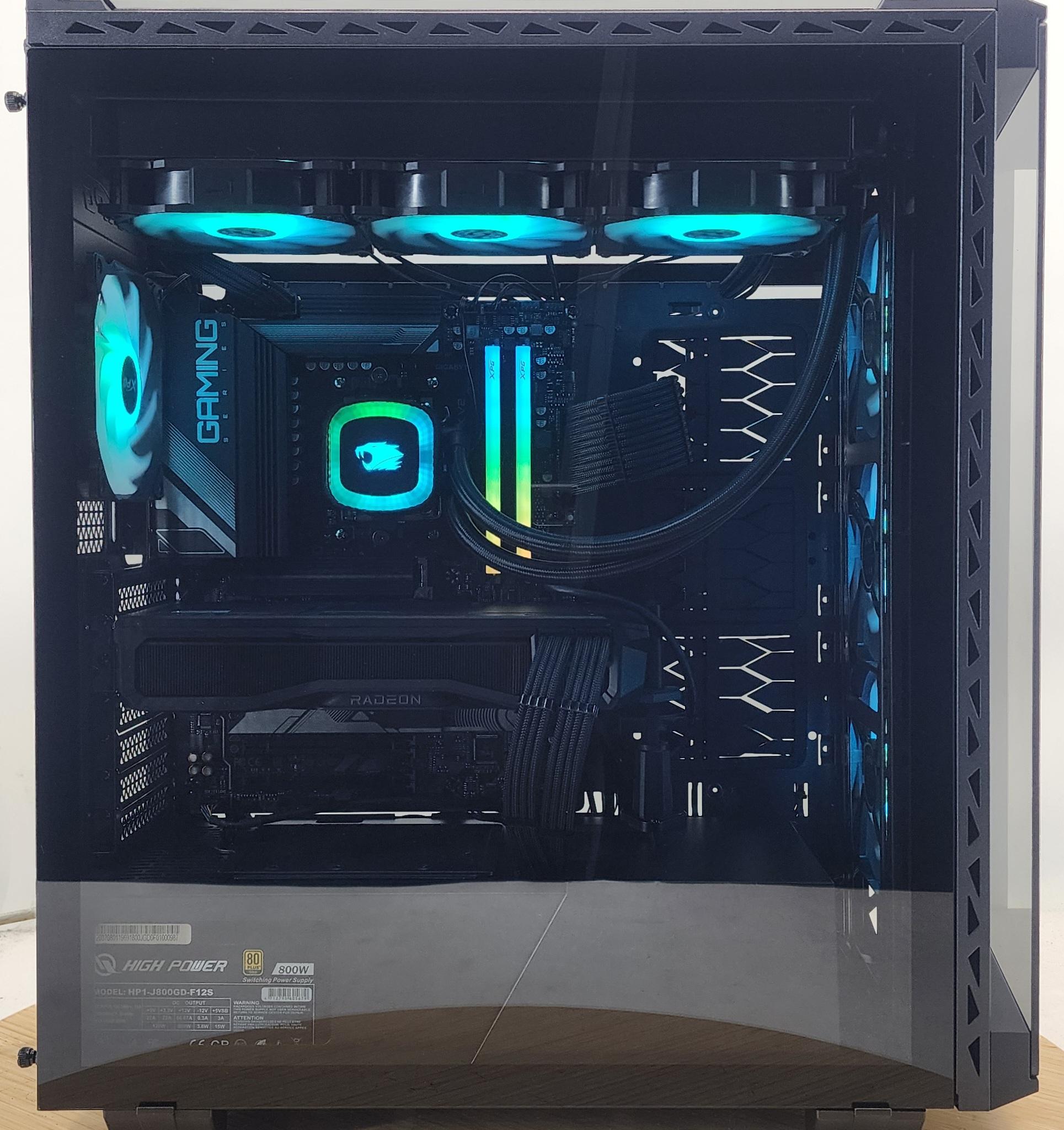 Gaming PC Ryzen 7 7800X3D 32GB RAM 2TB SSD RX 7900 XT 20GB Windows 11 Computer