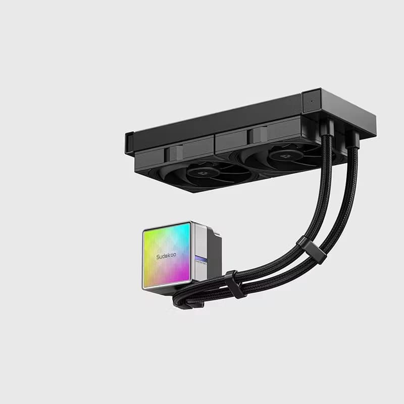SUDOKOO NEXAURA 240 Black Liquid AIO CPU Cooler ARGB diamond glow