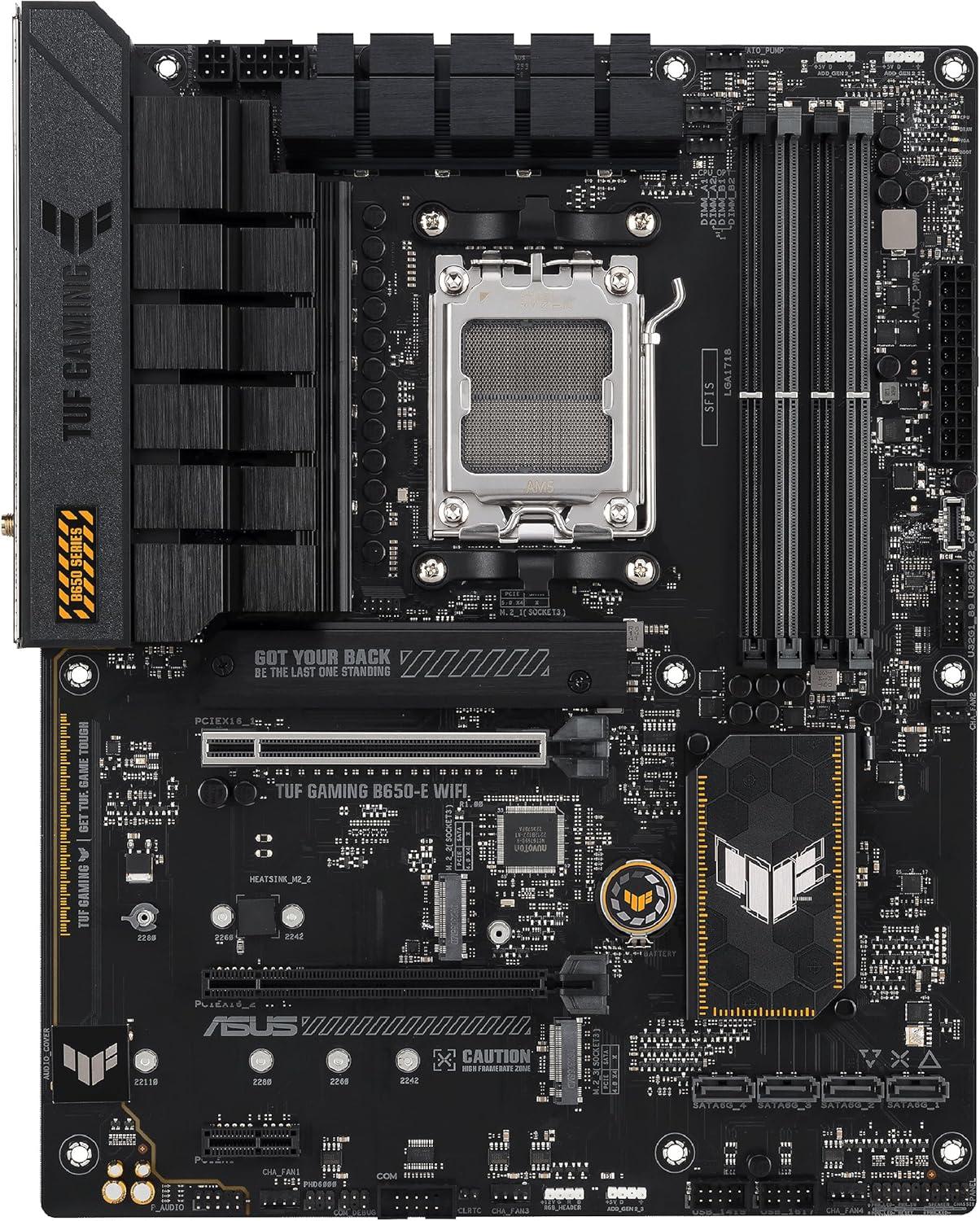 ASUS TUF Gaming B650-E WIFI AMD B650 AM5 DDR5 Desktop Motherboard