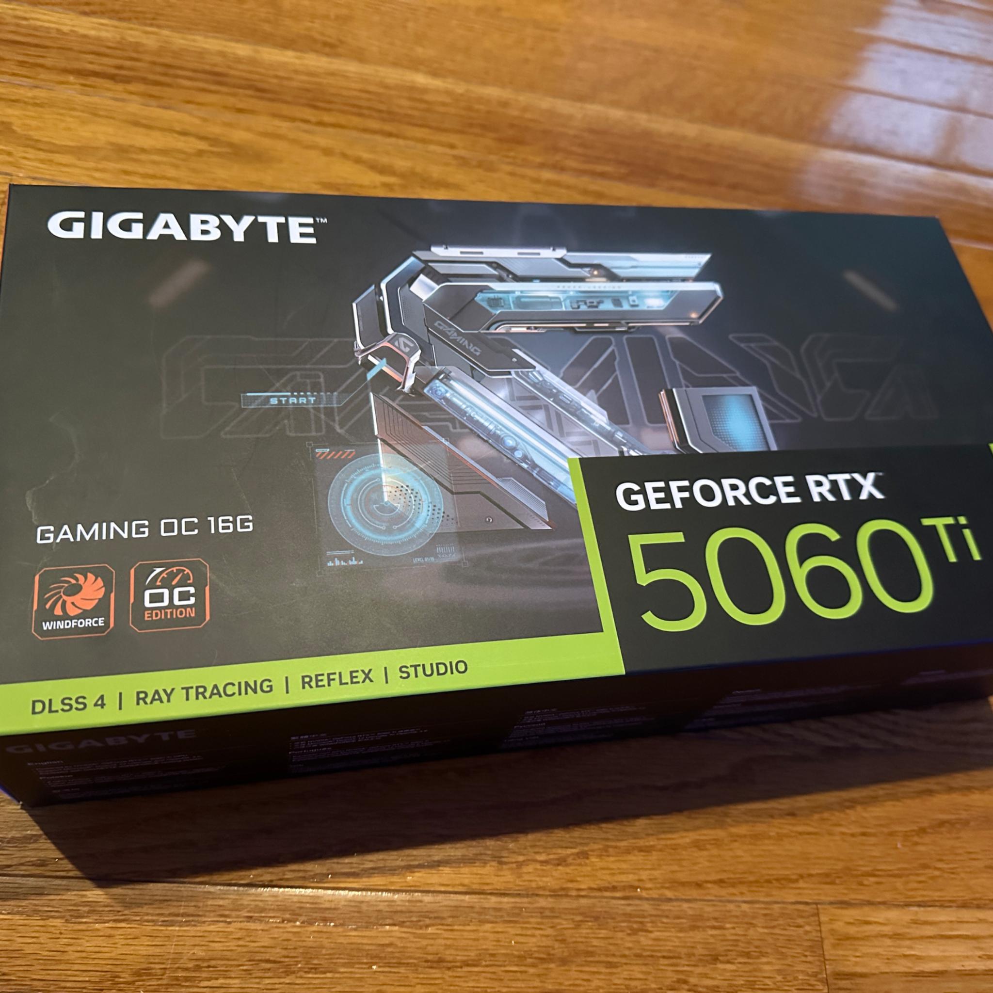 Gigabyte NVIDIA RTX 5060 Ti Gaming Overclocked Triple Fan 16GB