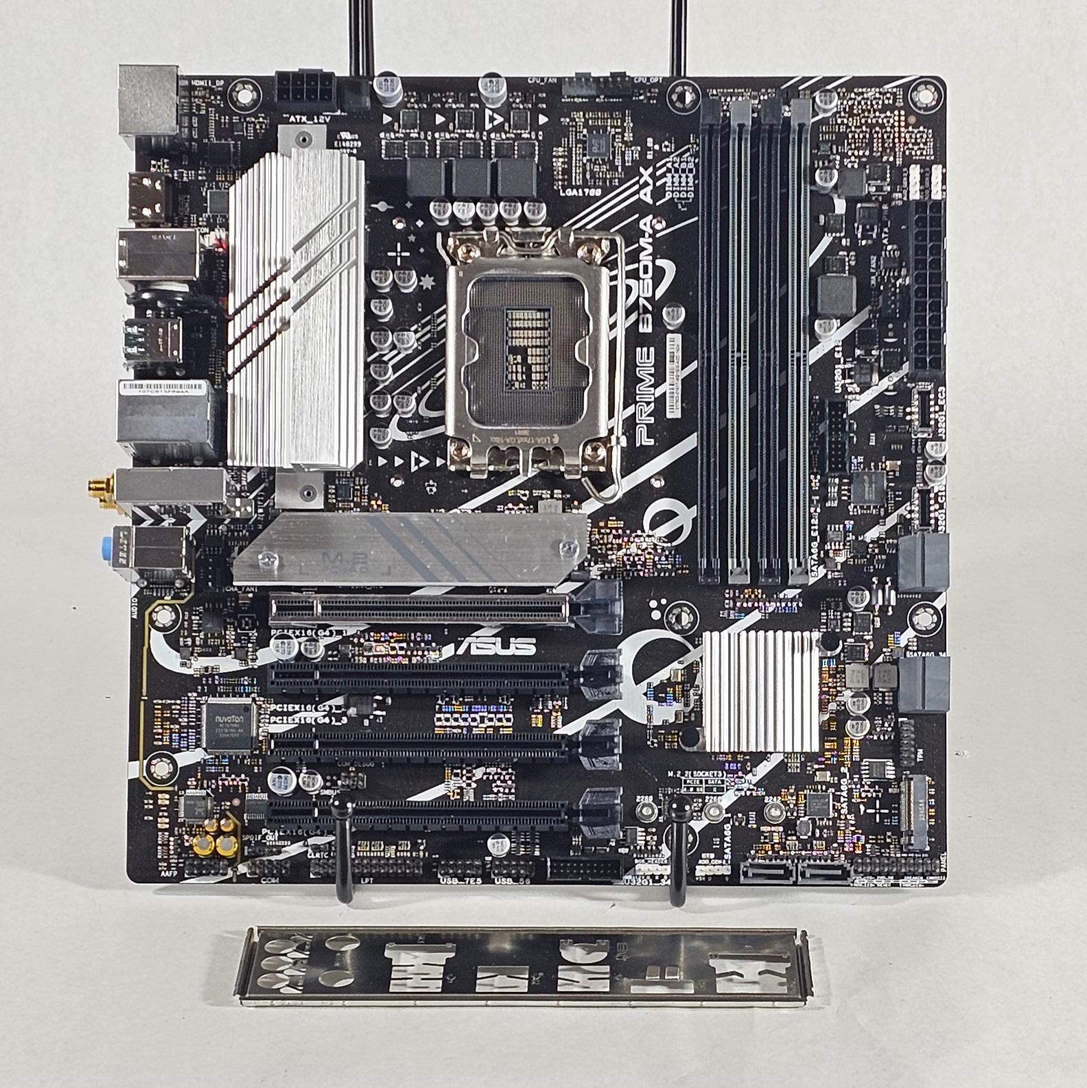 ASUS B760M-A AX LGA1700 DDR5 mATX Motherboard