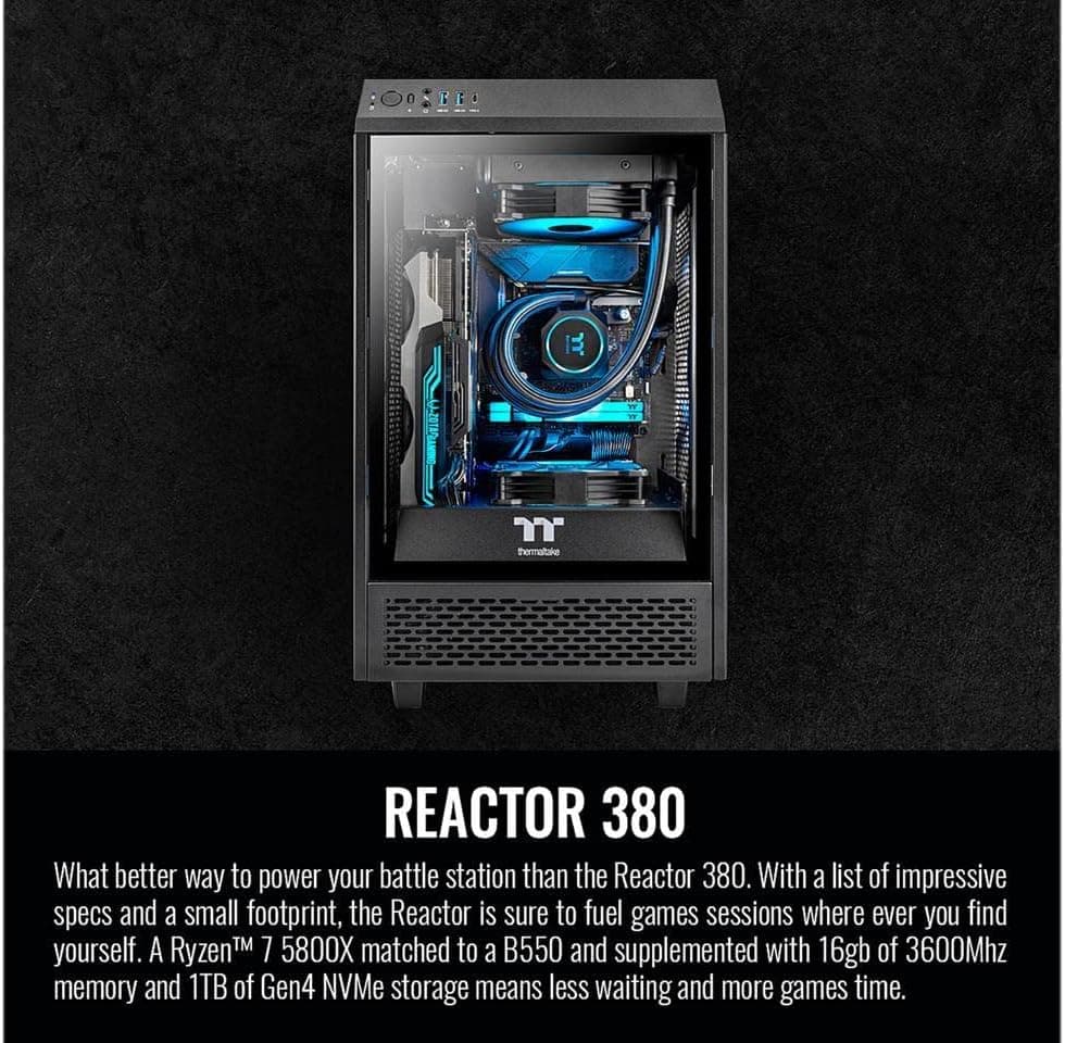 Thermaltake Reactor 380 - Custom Gaming PC Build