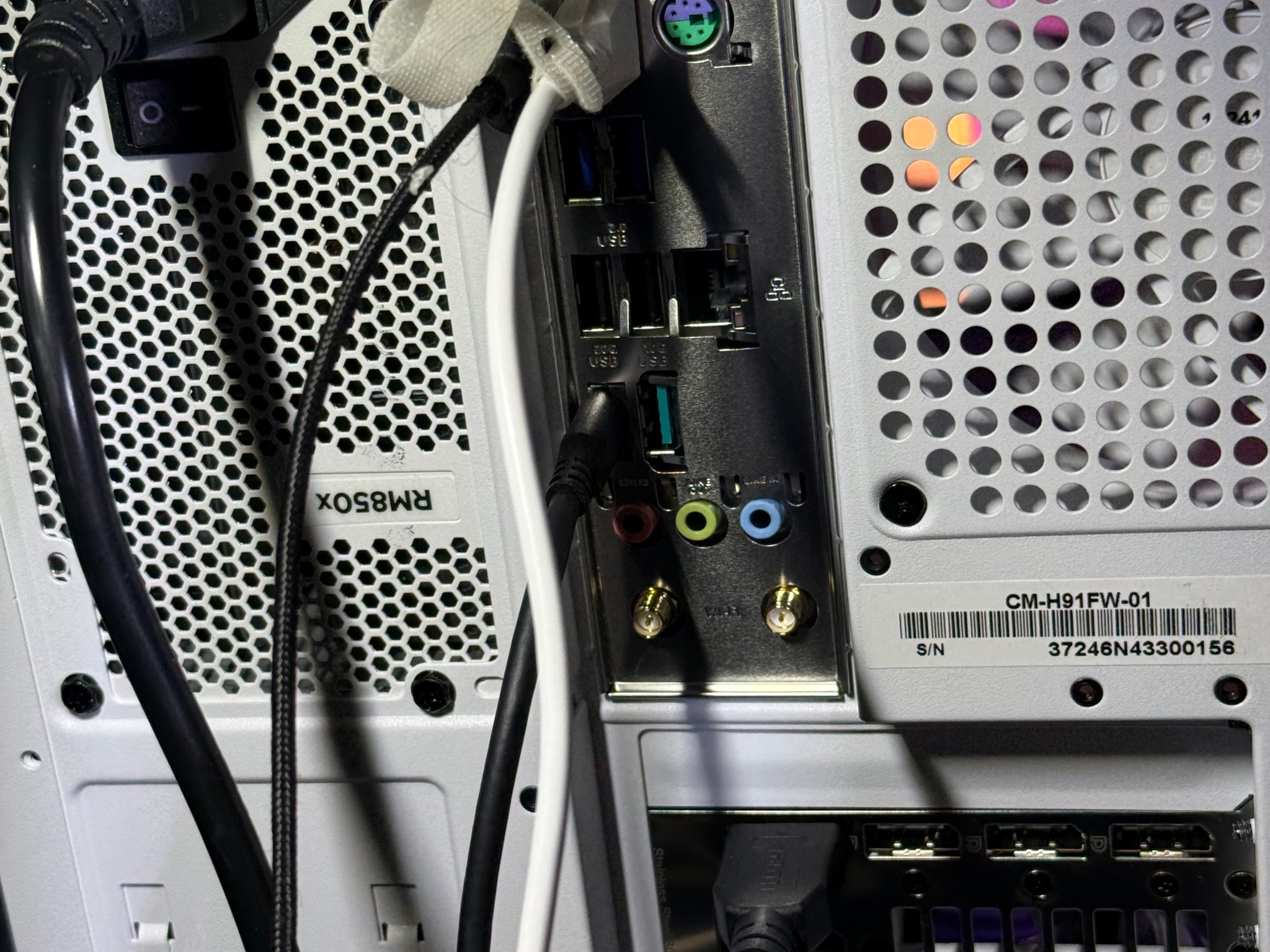 Stunning White Gaming PC.  12900K & Strix 3080 White Edition