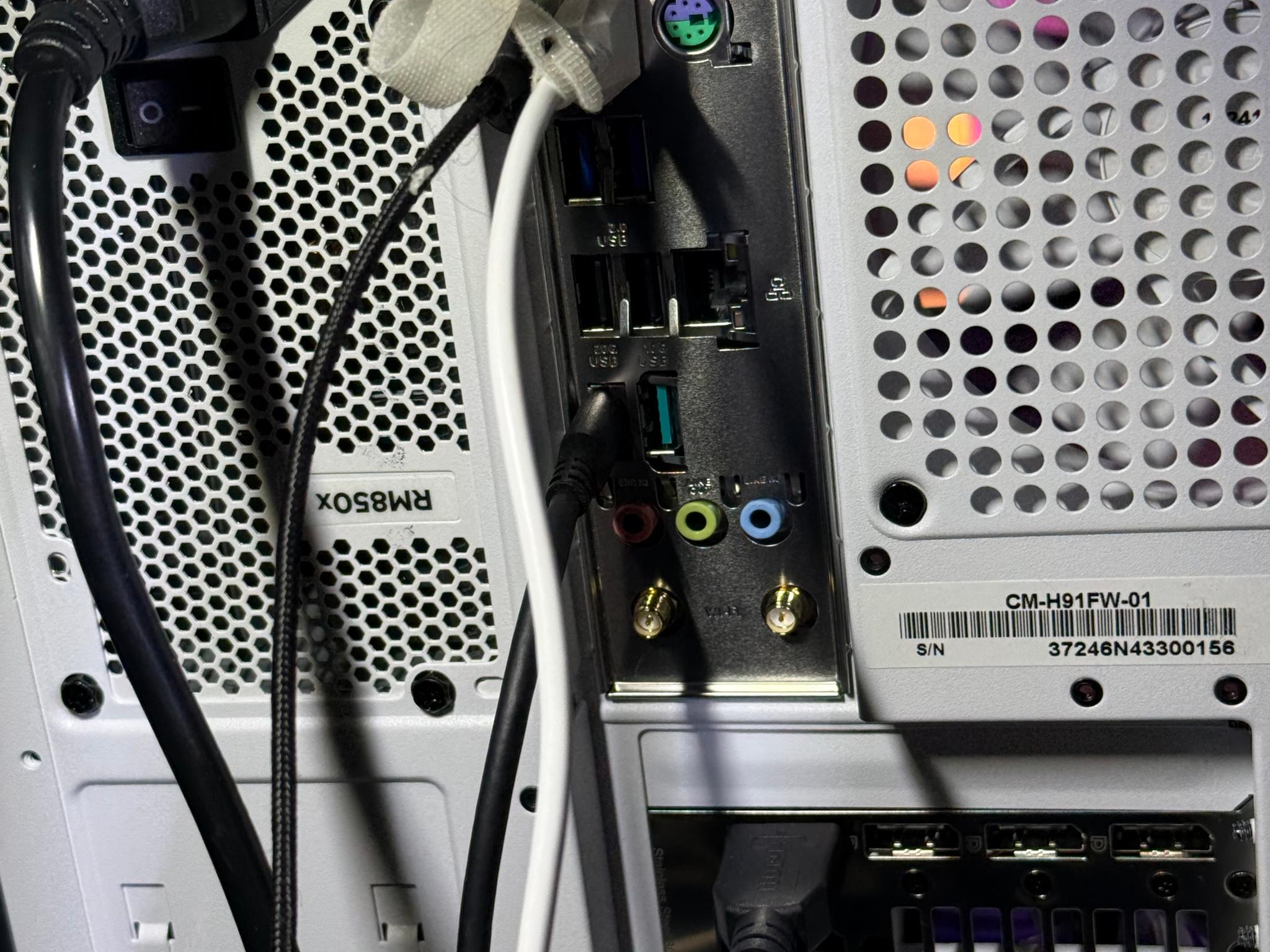 Stunning White Gaming PC.  12900K & Strix 3080 White Edition