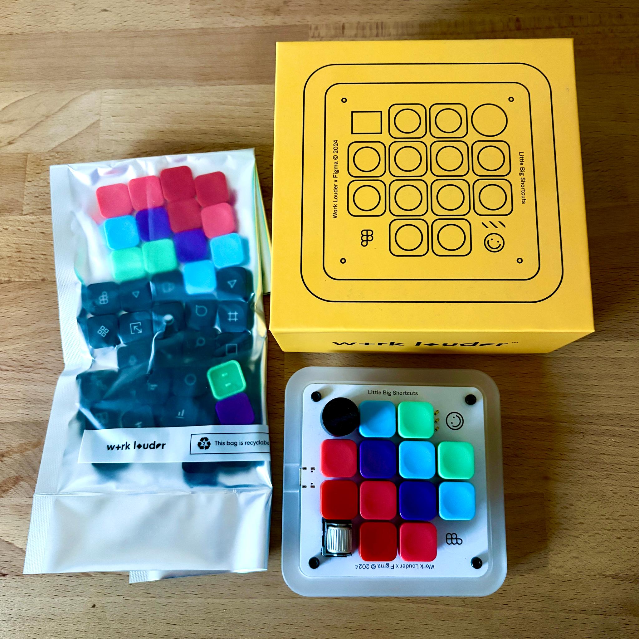Work Louder x Figma, Creator Micro, macropad keyboard — Limited