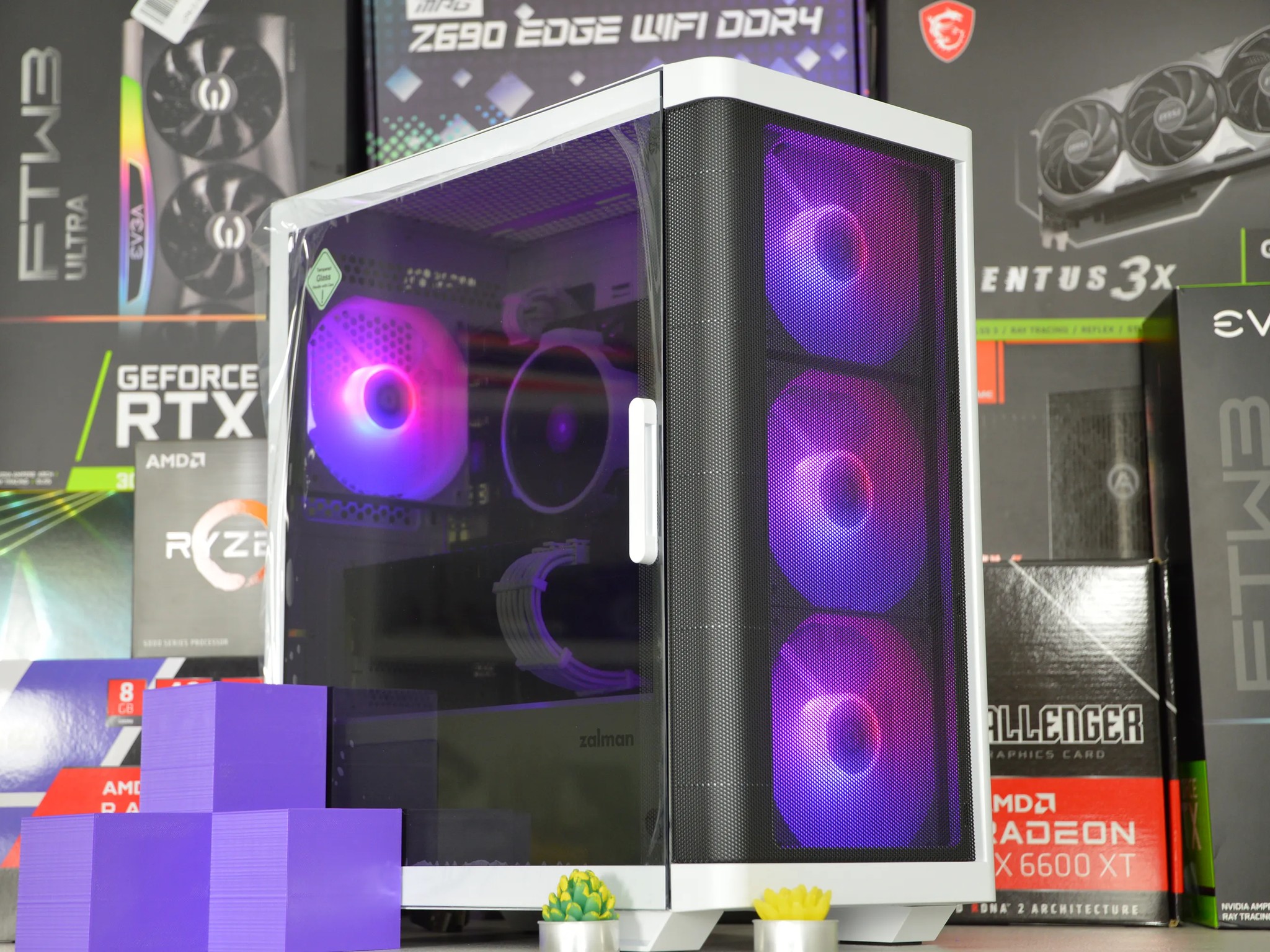 ☯️☯️| RX 5700XT 8GB | RYZEN 5 3600 | 16GB DDR4 RAM | 1TB NVME SSD | VaporWave 2.0 |