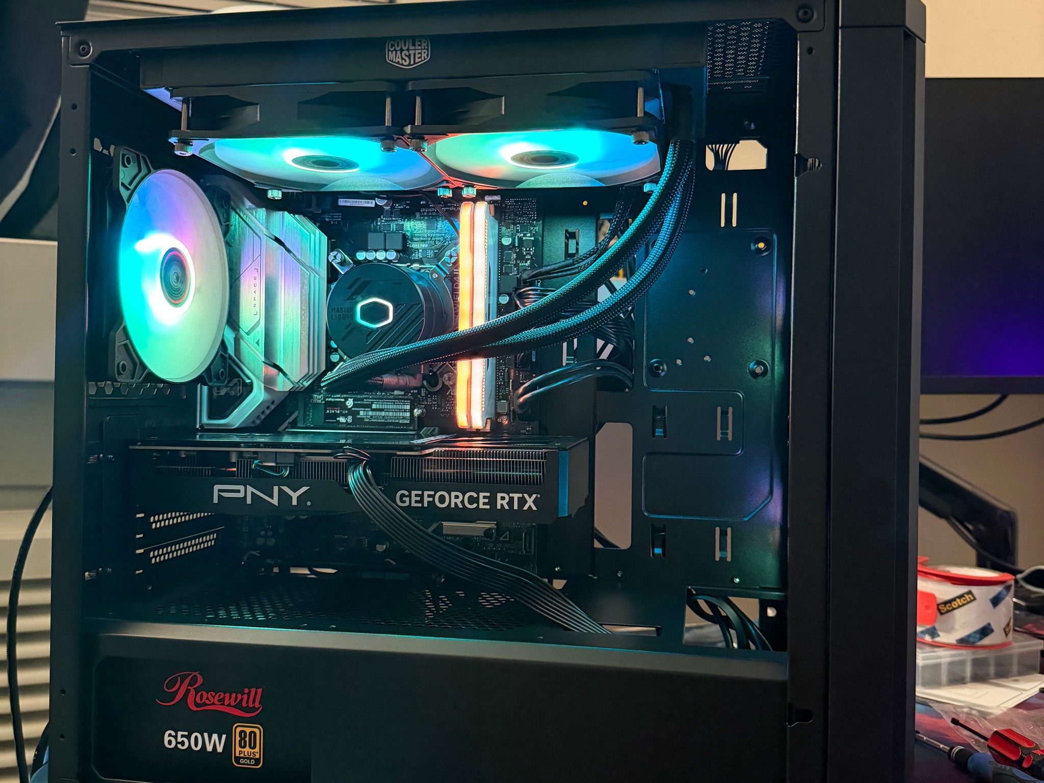 Intel Productivity PC! - Intel i5-14600KF | RTX 4070 Super | 32GB DDR4 | 3.25TB Storage!