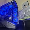 BLACK GAMING PC 1440p 5060ti 16GB RYZEN 5 7600x