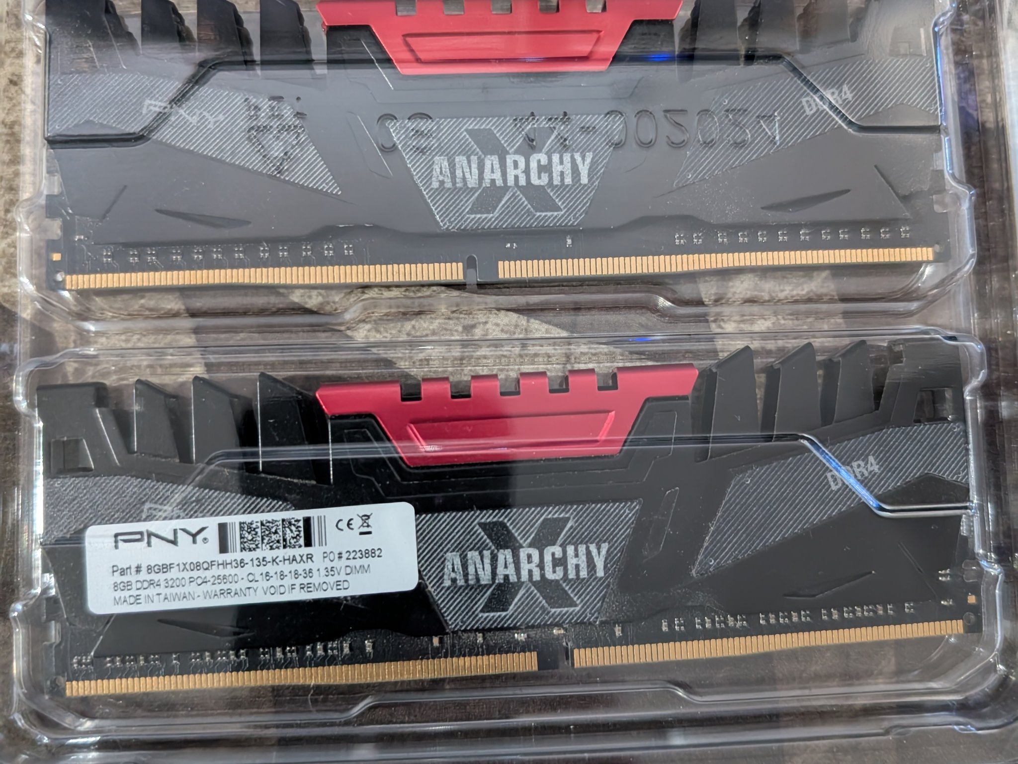 DDR4 PNY Anarchy 3200