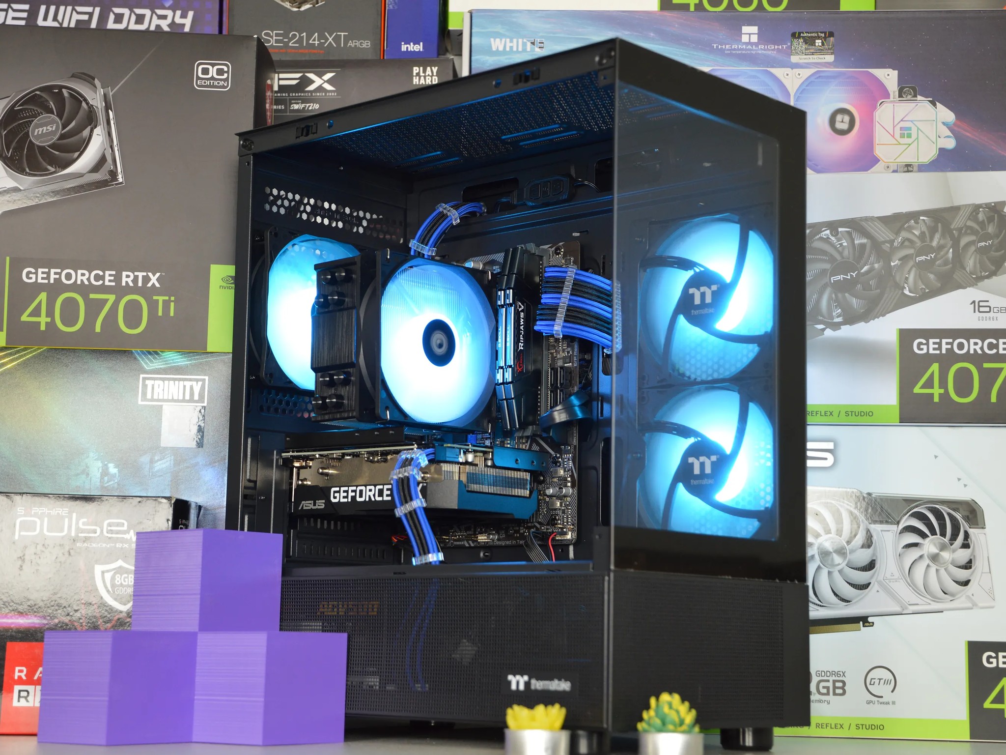 🫐🫐| RTX 3060 12GB | INTEL i5-10400F | 16GB DDR4 RAM | 1TB NVME SSD | Blueberry |