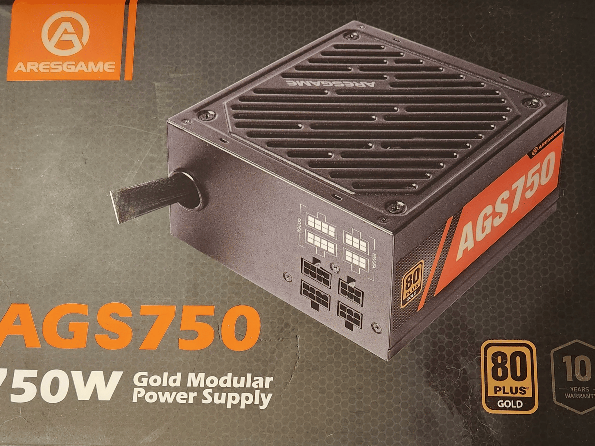 ARESGAME AGS750 750W 80+ Gold Power Supply