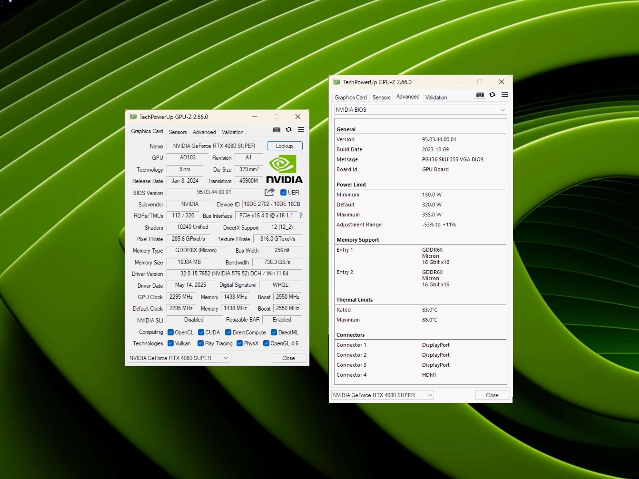 New RTX 4080 SUPER 16GB Nvidia Founders Edition