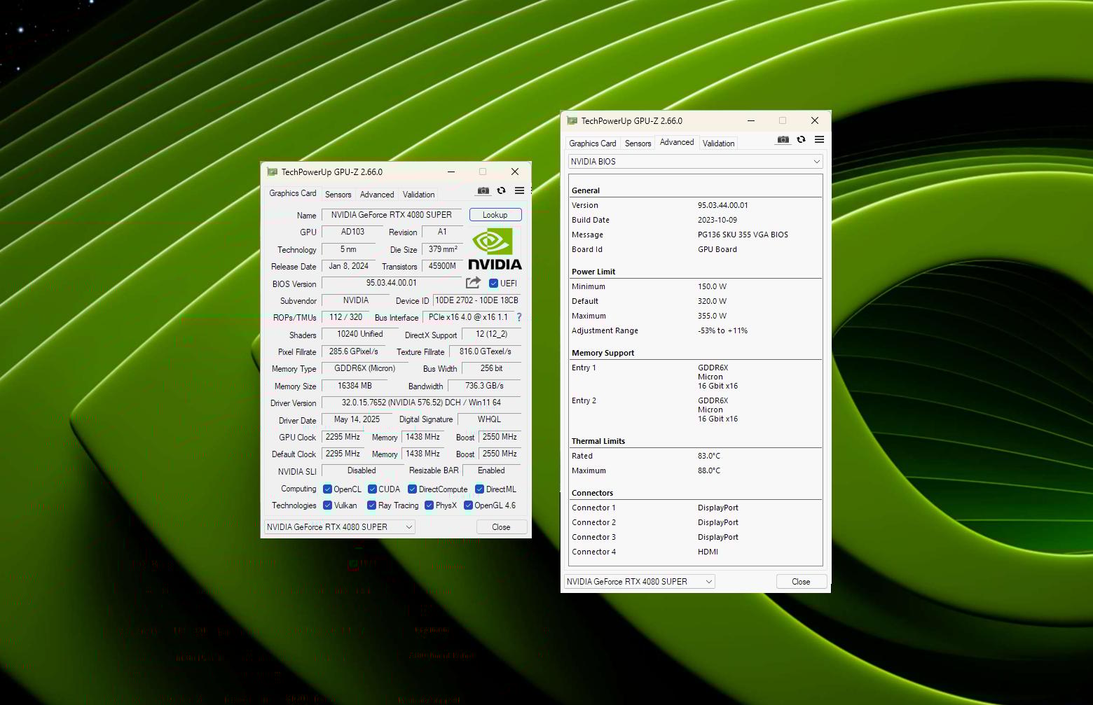 New RTX 4080 SUPER 16GB Nvidia Founders Edition