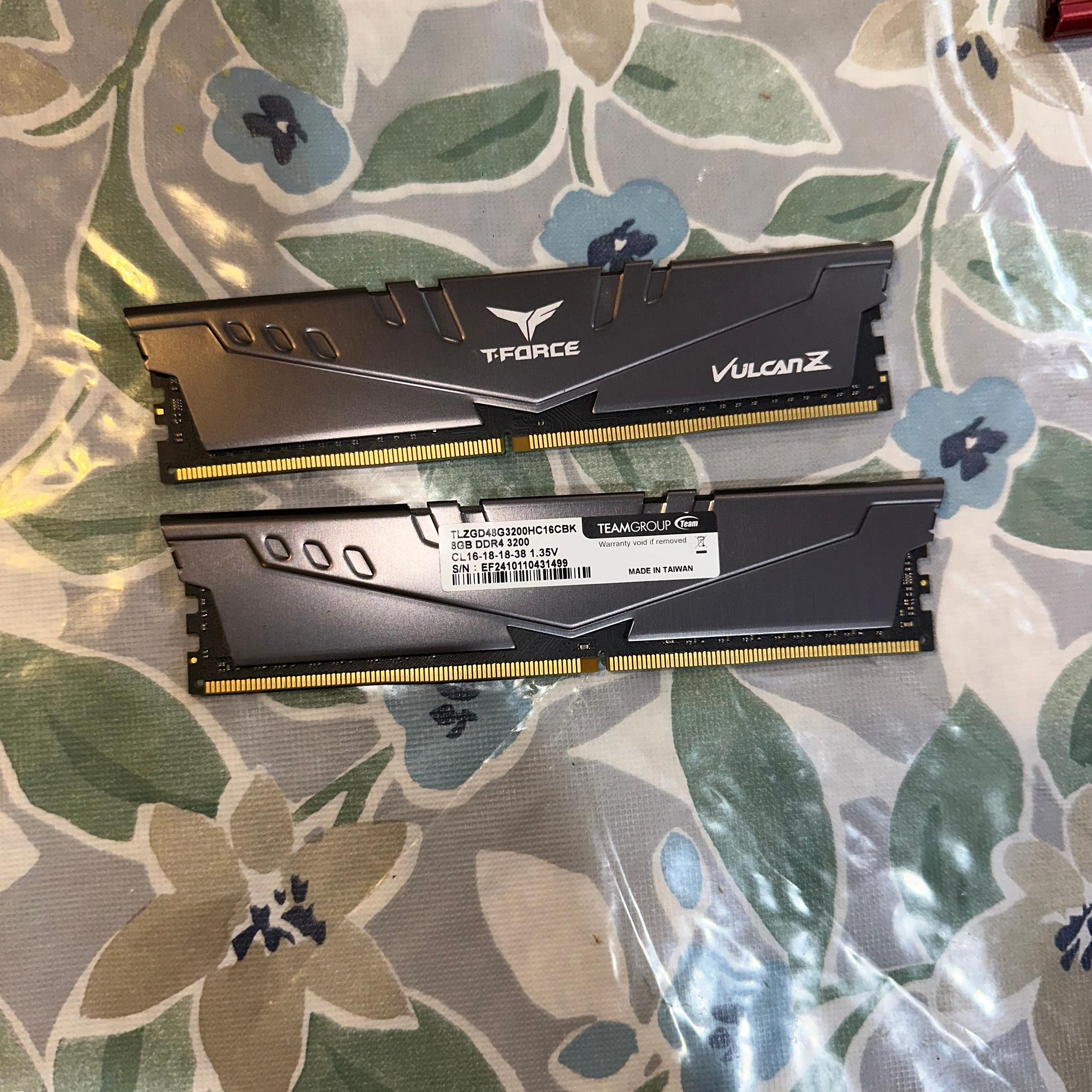 TeamGroup T-Force Vulcan Z 16GB (2x8GB) RAM DDR4 3200MHz