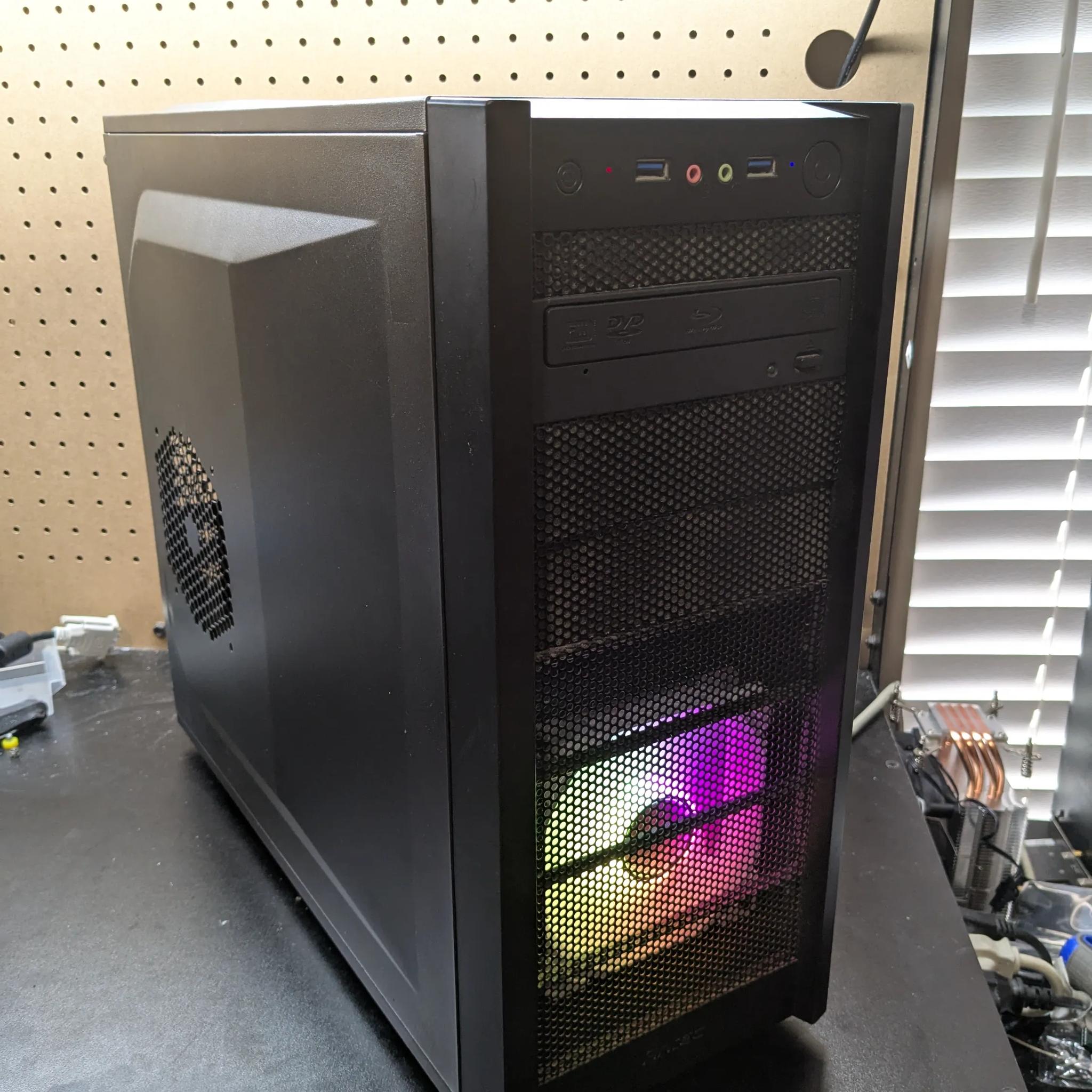 100 FPS Fortnite | 180 Day Warranty | i5-4570 , 16GB RAM, 500GB SSD, RX 470 8GB, RGB, Wifi, Win10