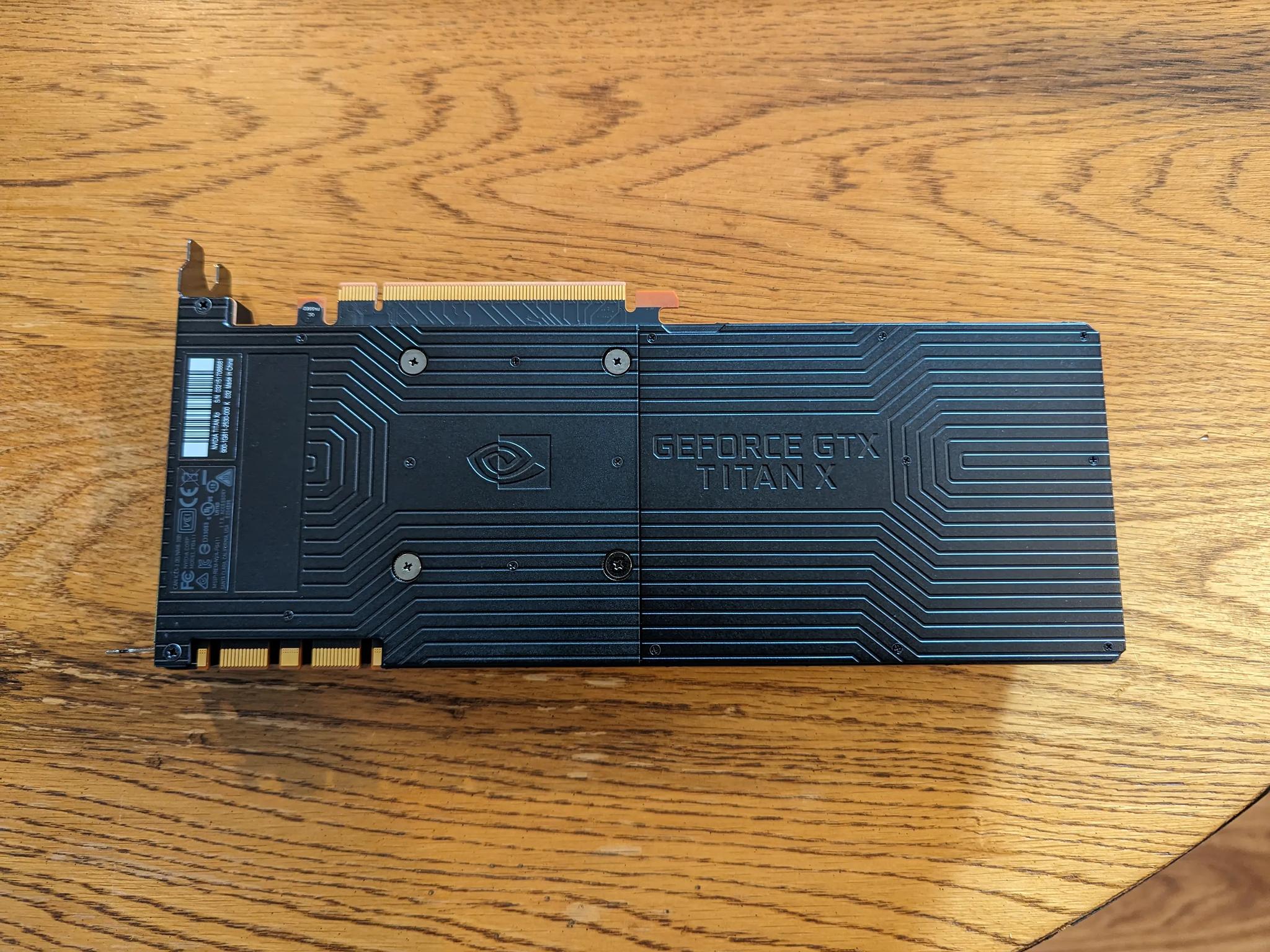 NVIDIA GeForce GTX Titan Xp 12GB GDDR5X PCIe Graphic/Video Card GPU