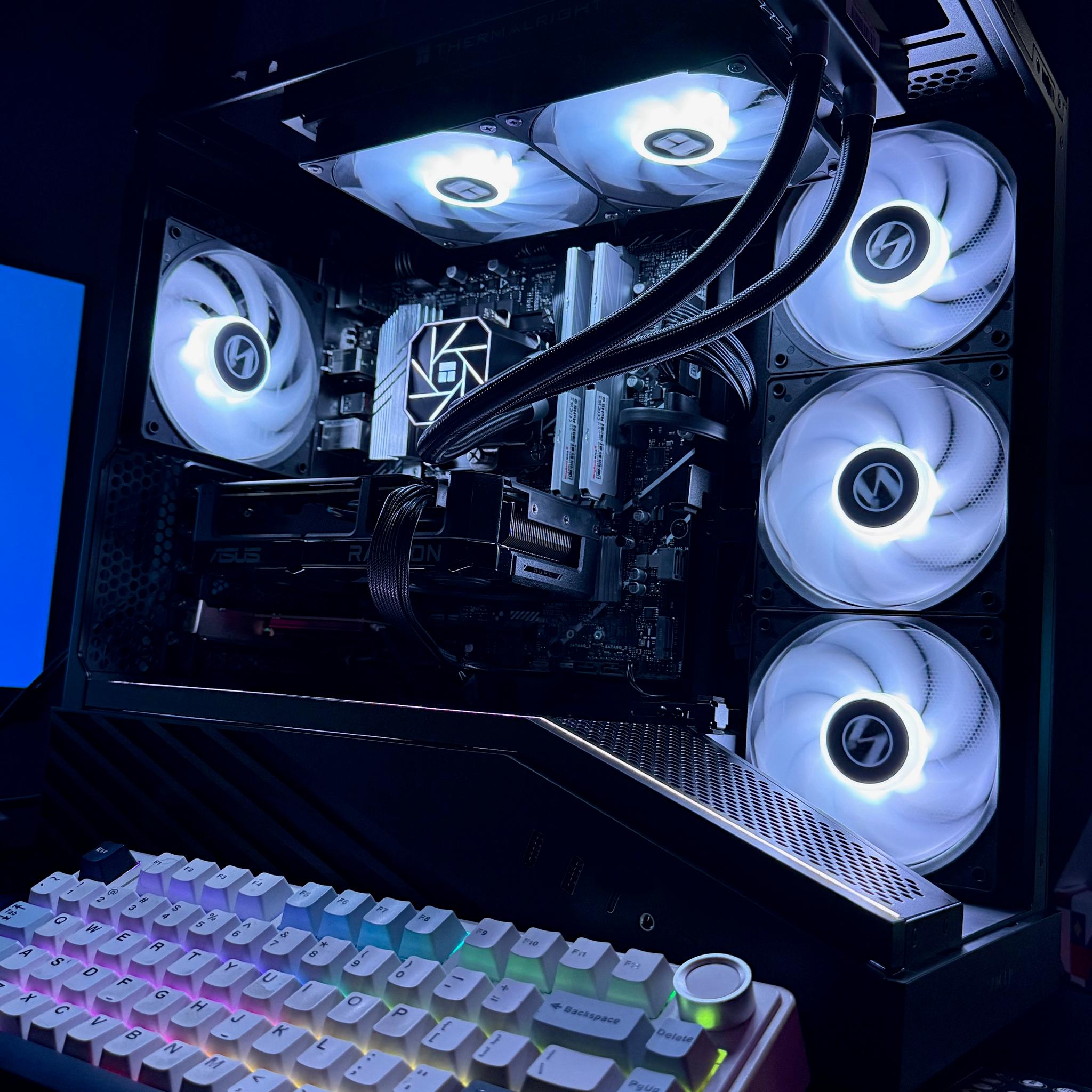 Custom Built Gaming PC | Brand New Parts | RX 9060 XT | i5 12600KF