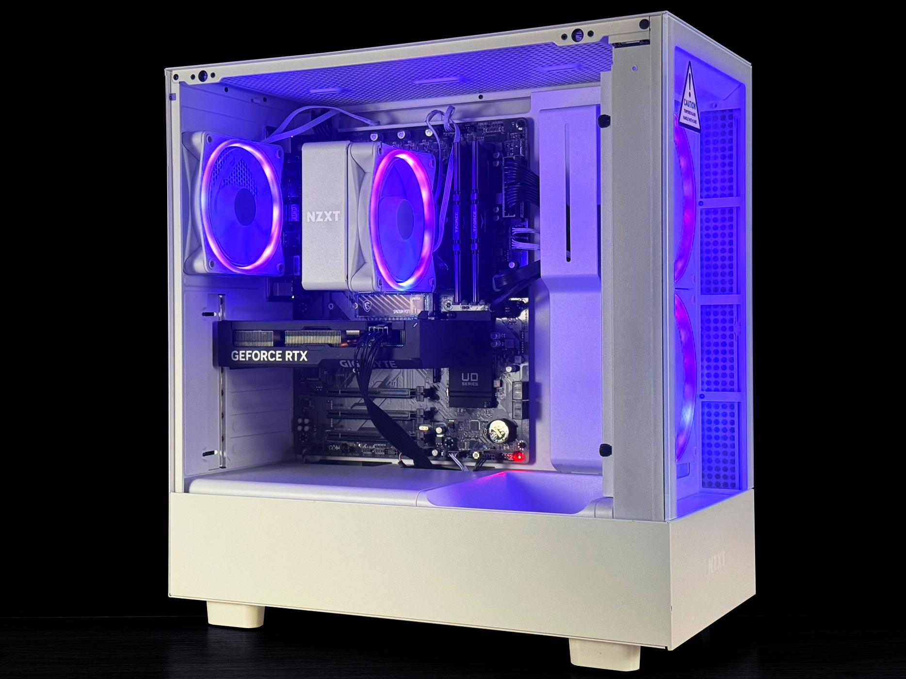 THIRDWAVE ゲーミングPC i5 12400F RTX4060 ❄️ SNOW Gaming PC | RTX 4060 Ti 8GB | Core i5-12400F | 16GB RAM