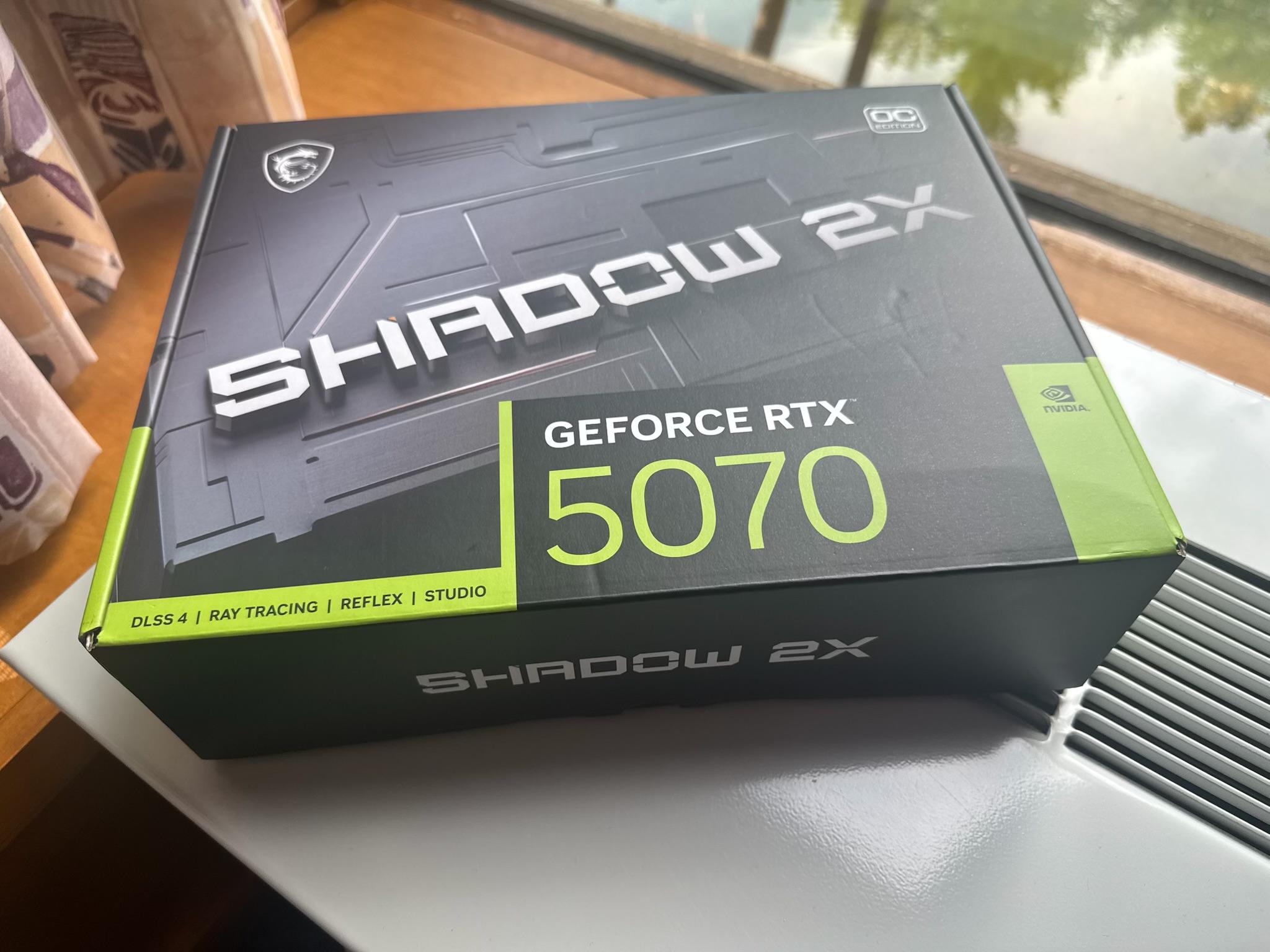 MSI GeForce RTX 5070 12G SHADOW 2X OC