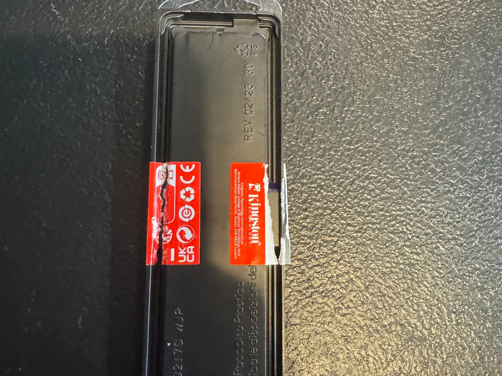 Kingston (1X16GB) 16GB Kit Of Ram DDR5 4800MHZ Open Box