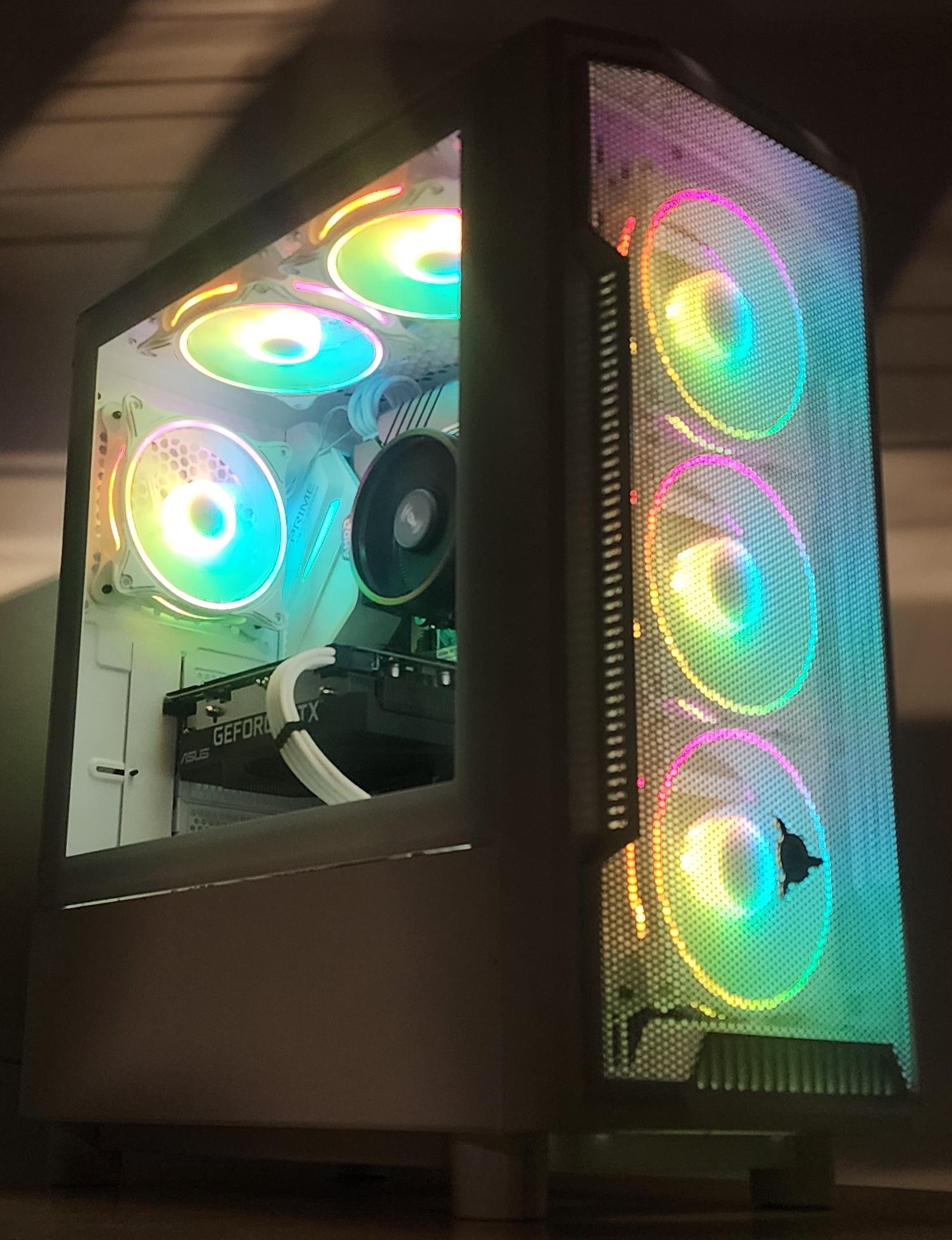 Gaming PC Ryzen 5 5500 16GB RAM 512GB SSD RTX 3060 12GB Windows 11 Computer