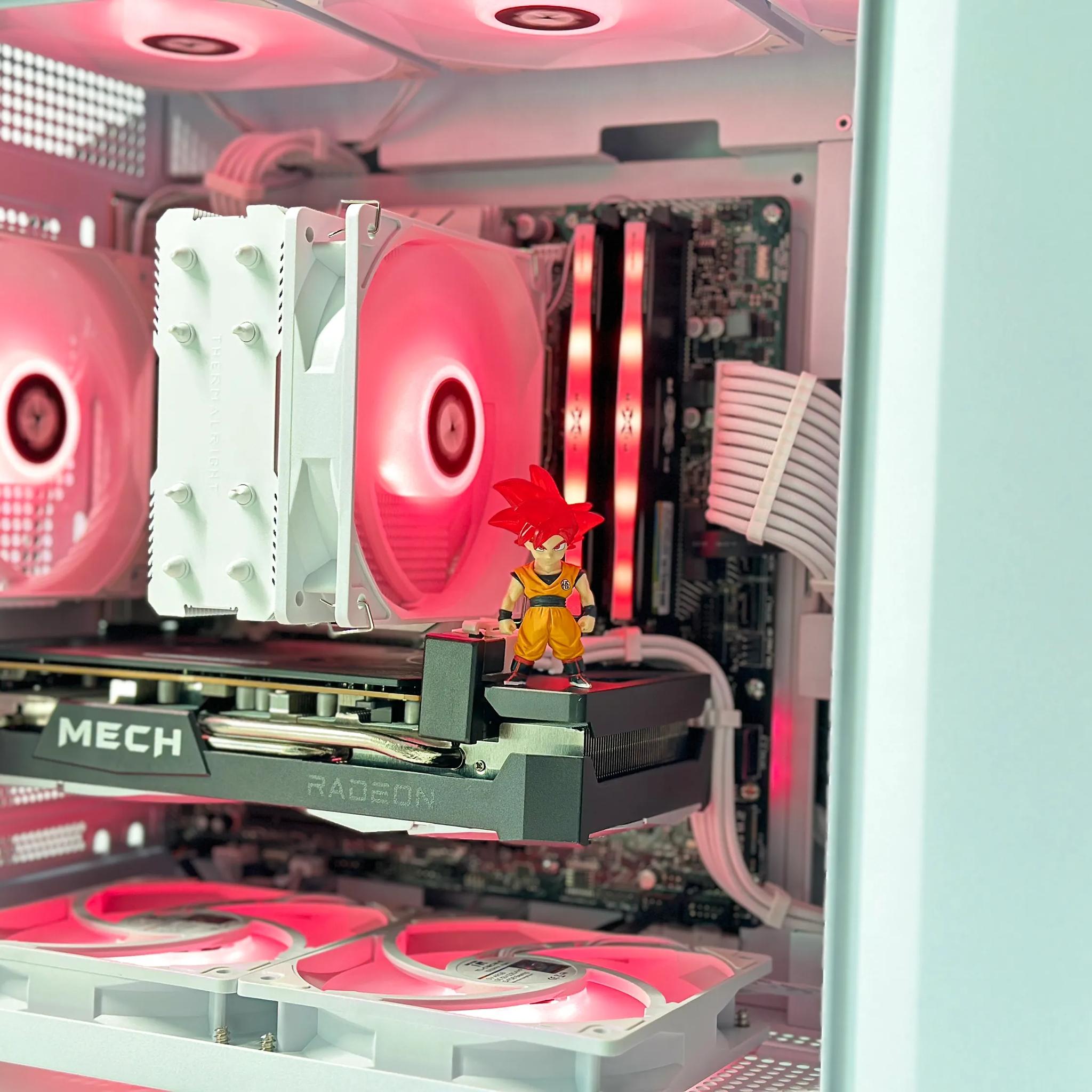 💜Gaming PC💜AMD RX 6650 XT 8GB🌚Intel i5 10400F 6-core🌚16GB DDR4🌚1TB  NVME