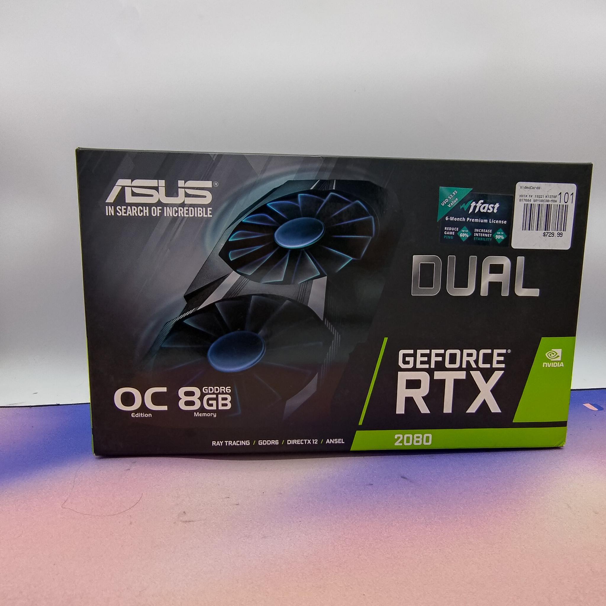 Asus Dual RTX 2080