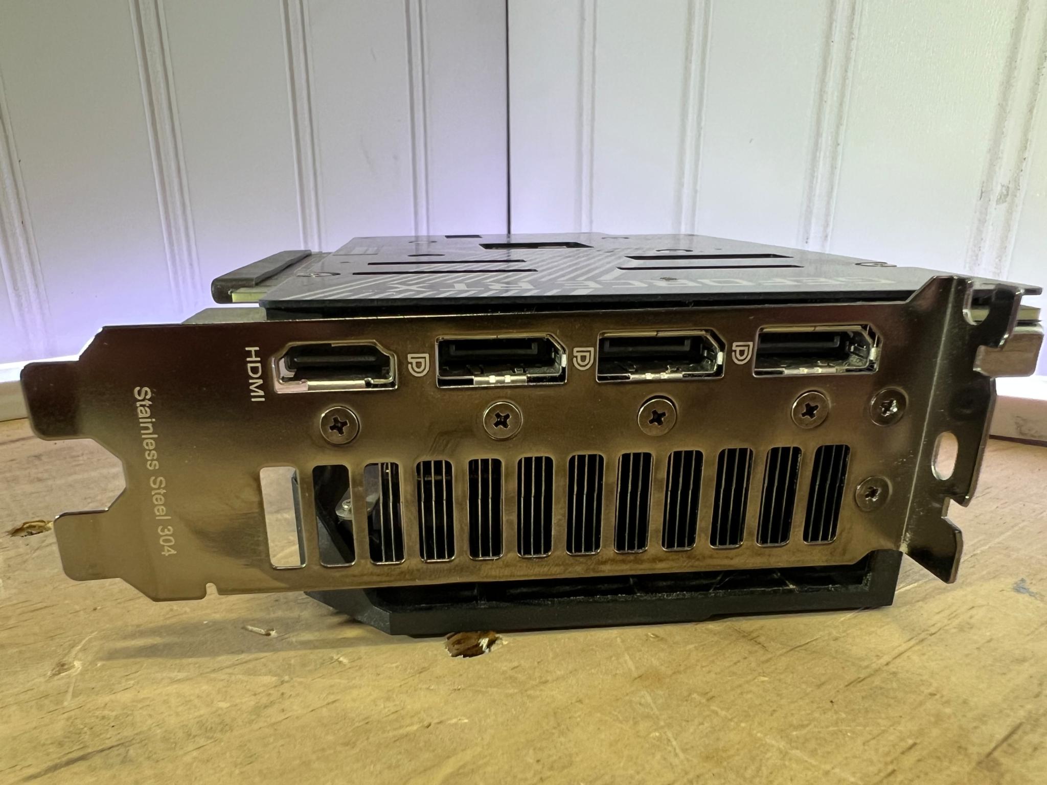 ASUS 3050 8g pulled from a know working rig for customer upgrade